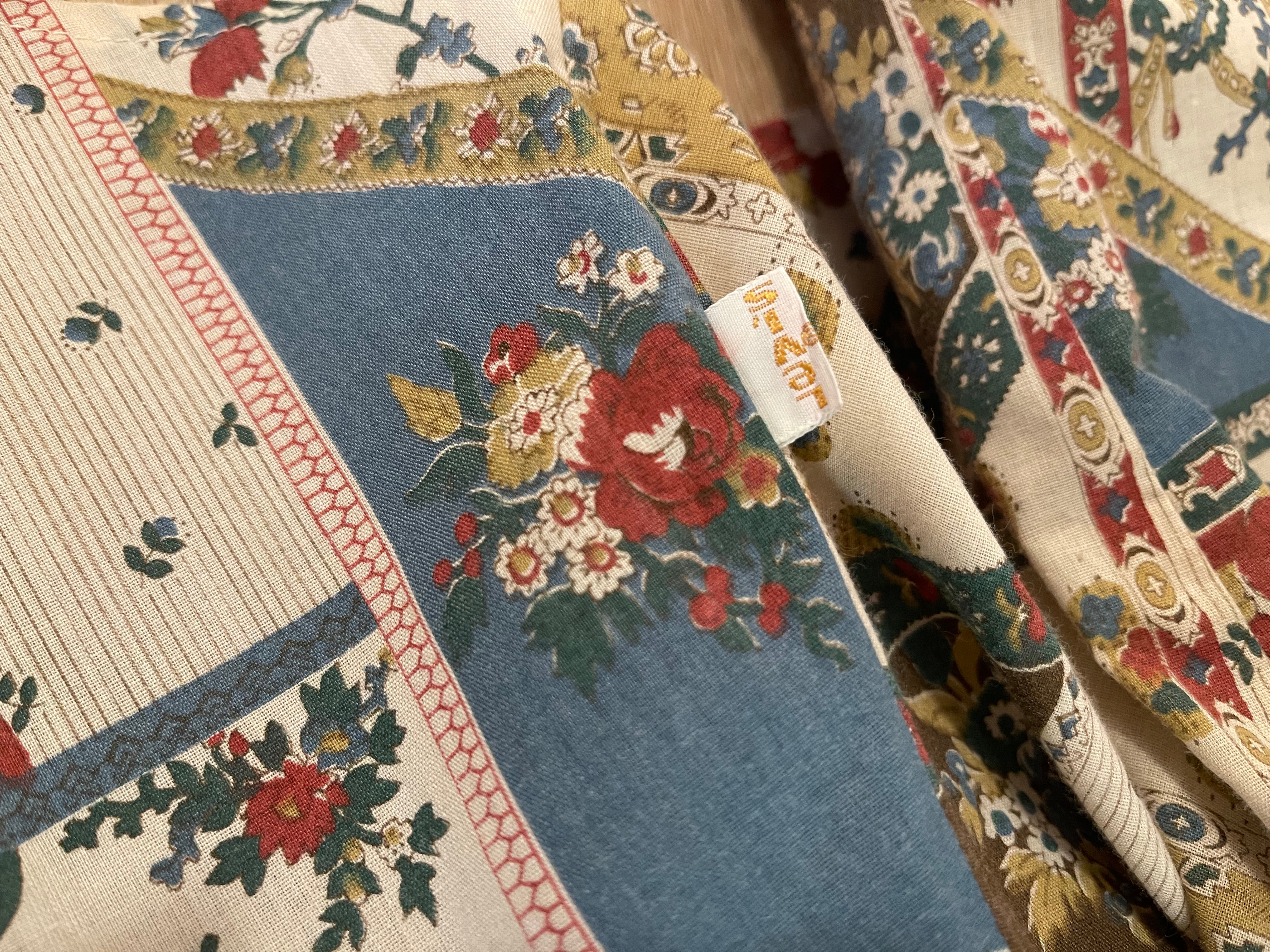 70s Vintage Patchwork Print Button Down Collared Shirt By Levi's - Image 5