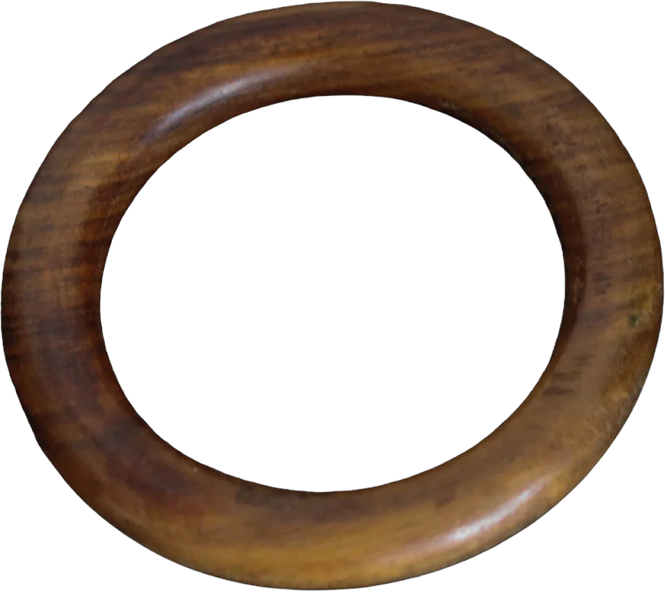 70s Vintage Wood Bangle