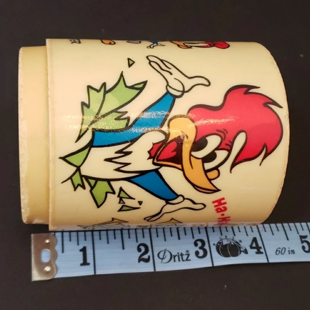 70s Woody Woodpecker Plastic Handled Cup By Walter Lantz - Image 14