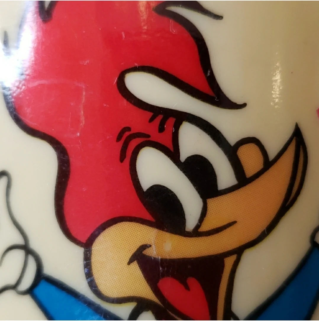 70s Woody Woodpecker Plastic Handled Cup By Walter Lantz - Image 7