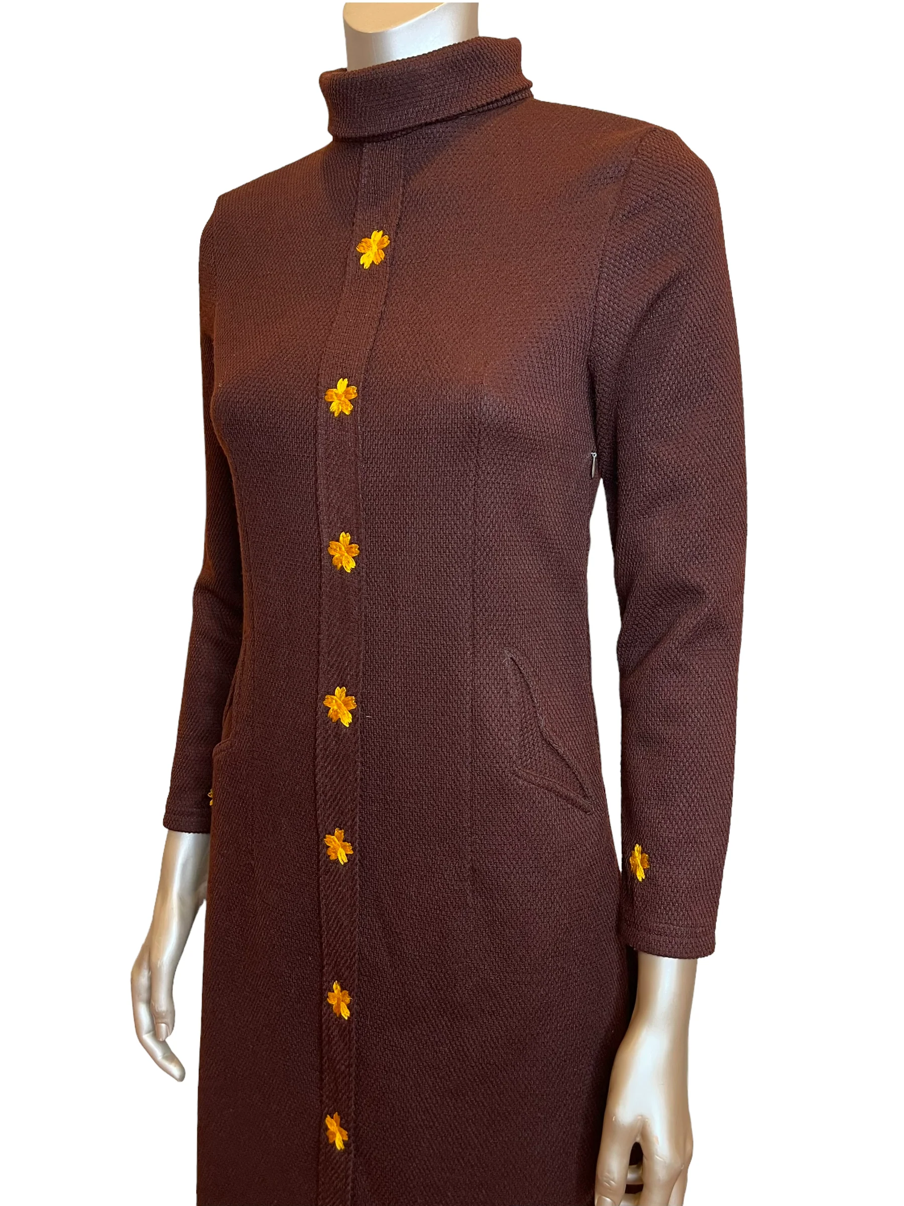 70s Wool Blend Maxi With Amazing Pockets - Image 4