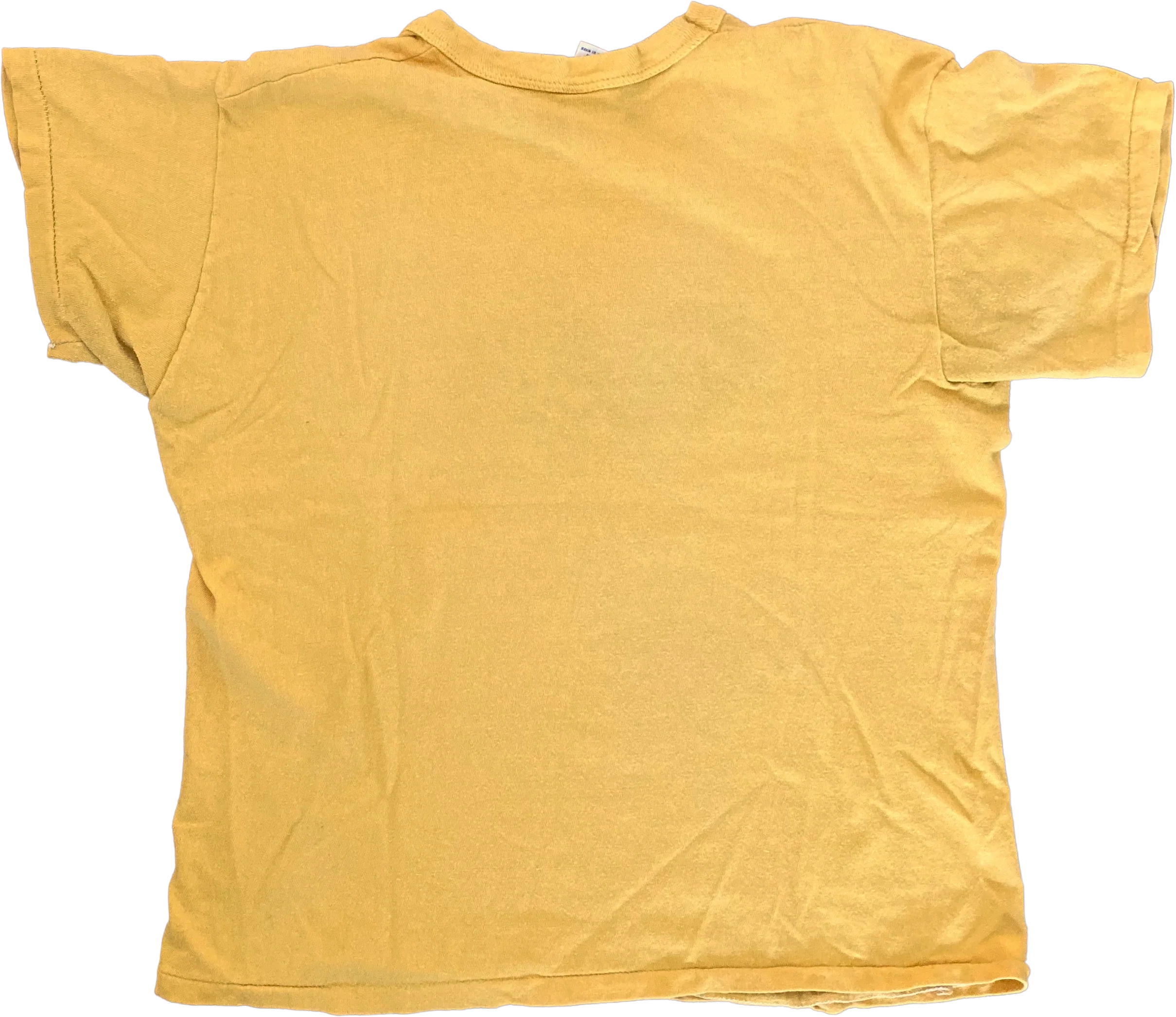 70s Yellow Bootleg On Russel Athletics T-shirt by Nike - Image 2