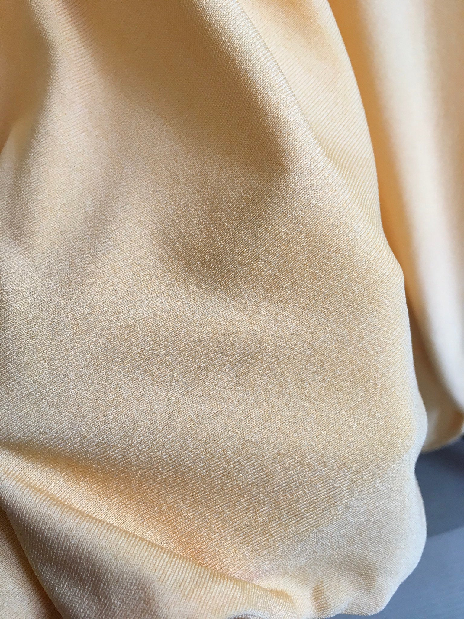 70's Yellow Goddess Grecian One Shoulder Maxi Gown by Halston - Image 7