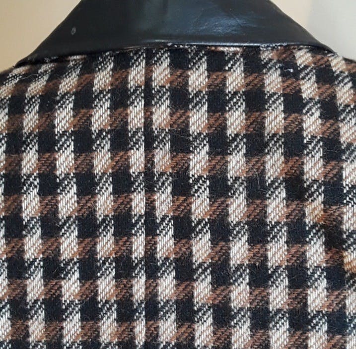 80/90’s Houndstooth Skirt Blazer Suit. by Adolfo Atelier - Image 5