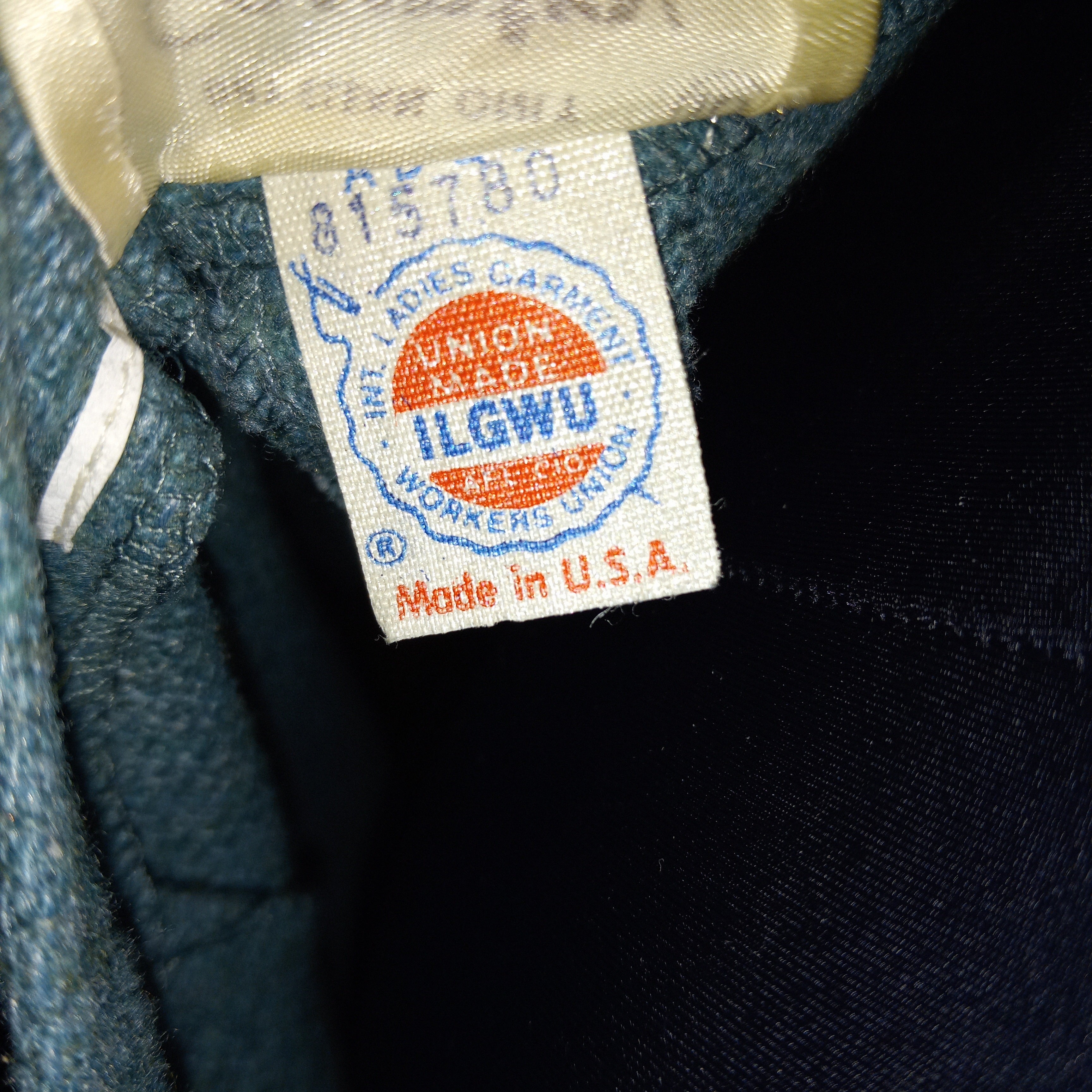 80’s Aqua Wool Pants with Belt Loops and Belt by Country Suburbans - Image 7