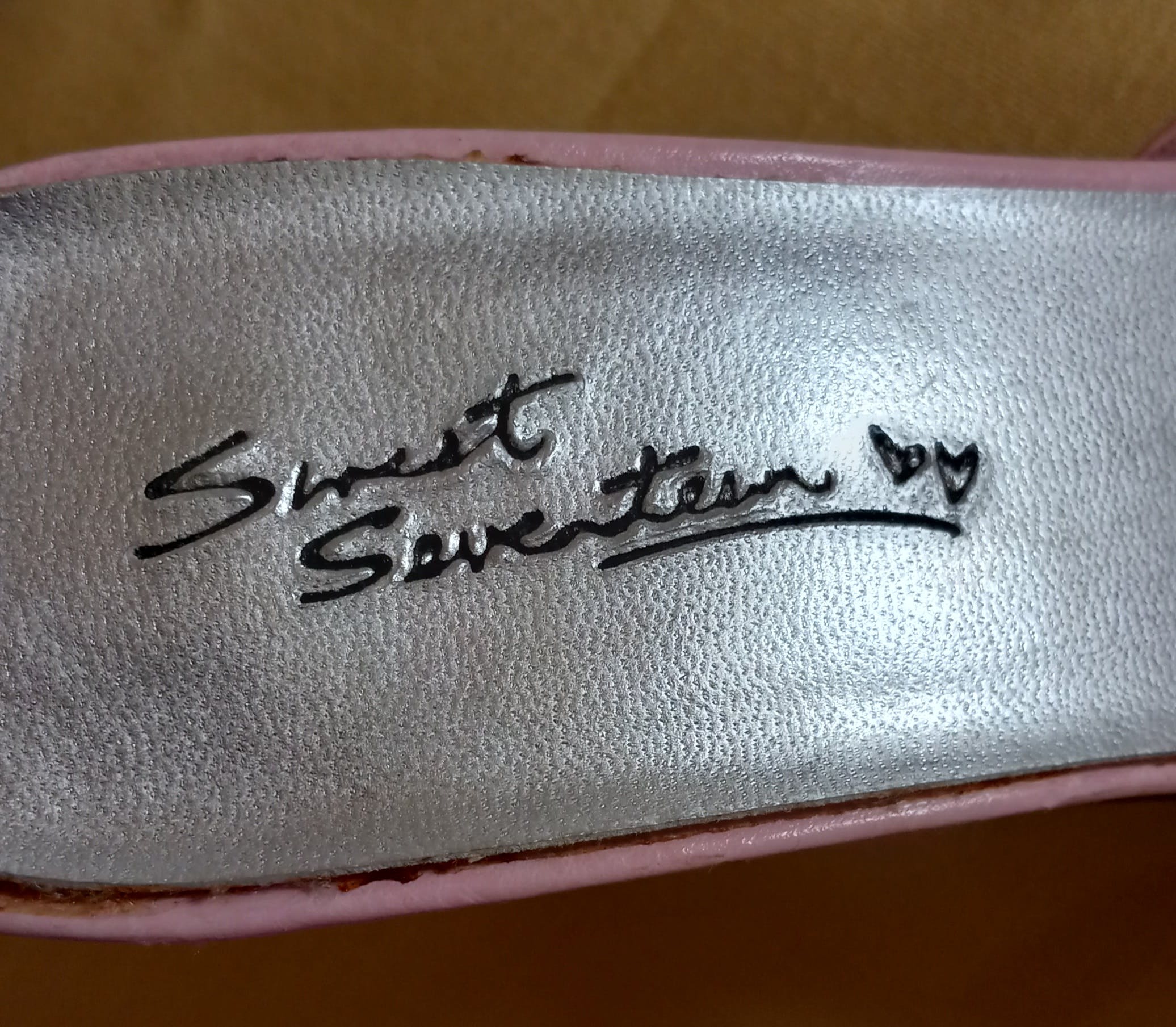 80’s Bejeweled Pink Sandal 4 In Heels by Sweet Seventeen - Image 5