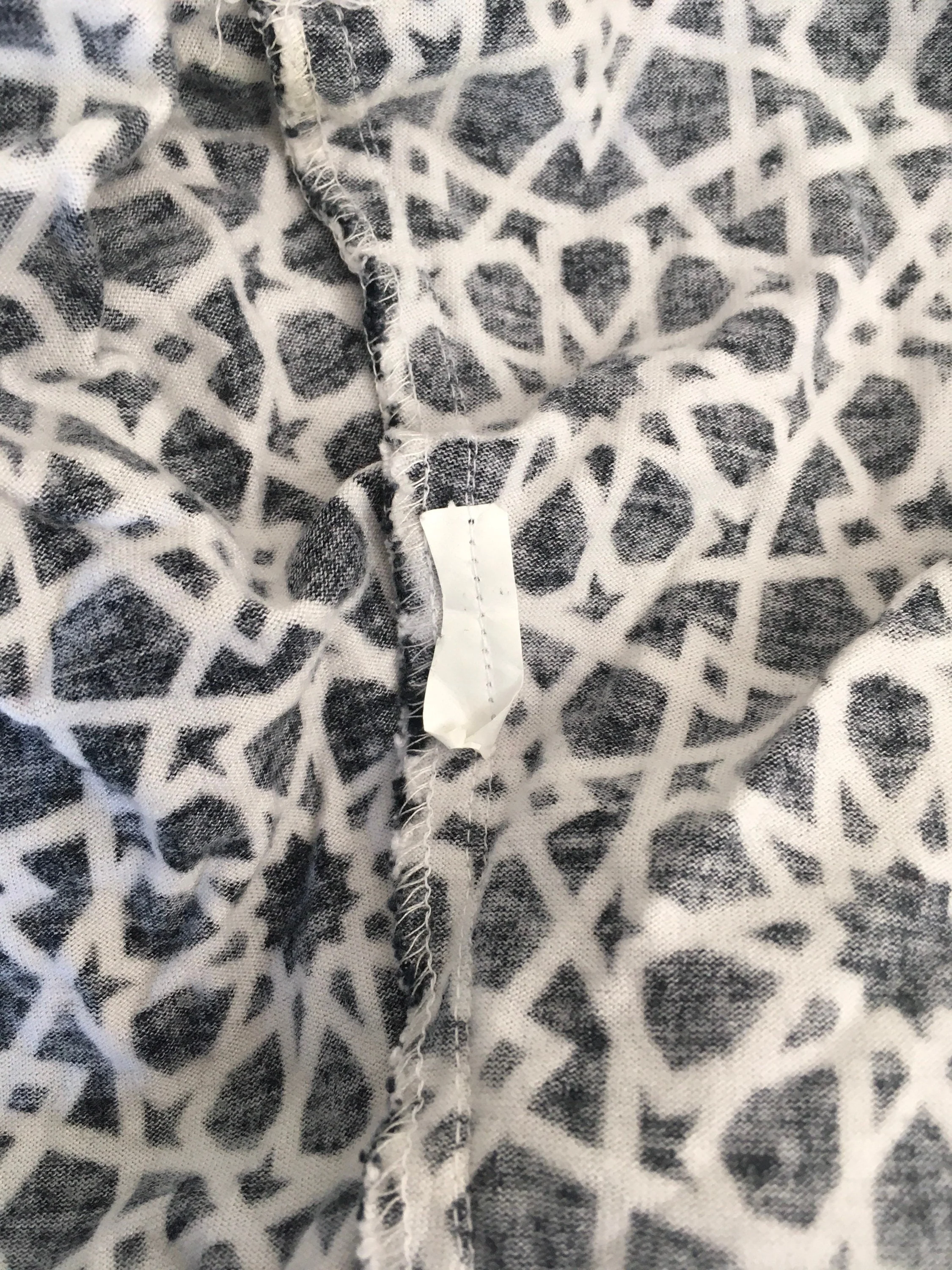 80’s Black and White V-Neck Long Sleeves Wrap Dress by Diane Von Furstenberg - Image 9