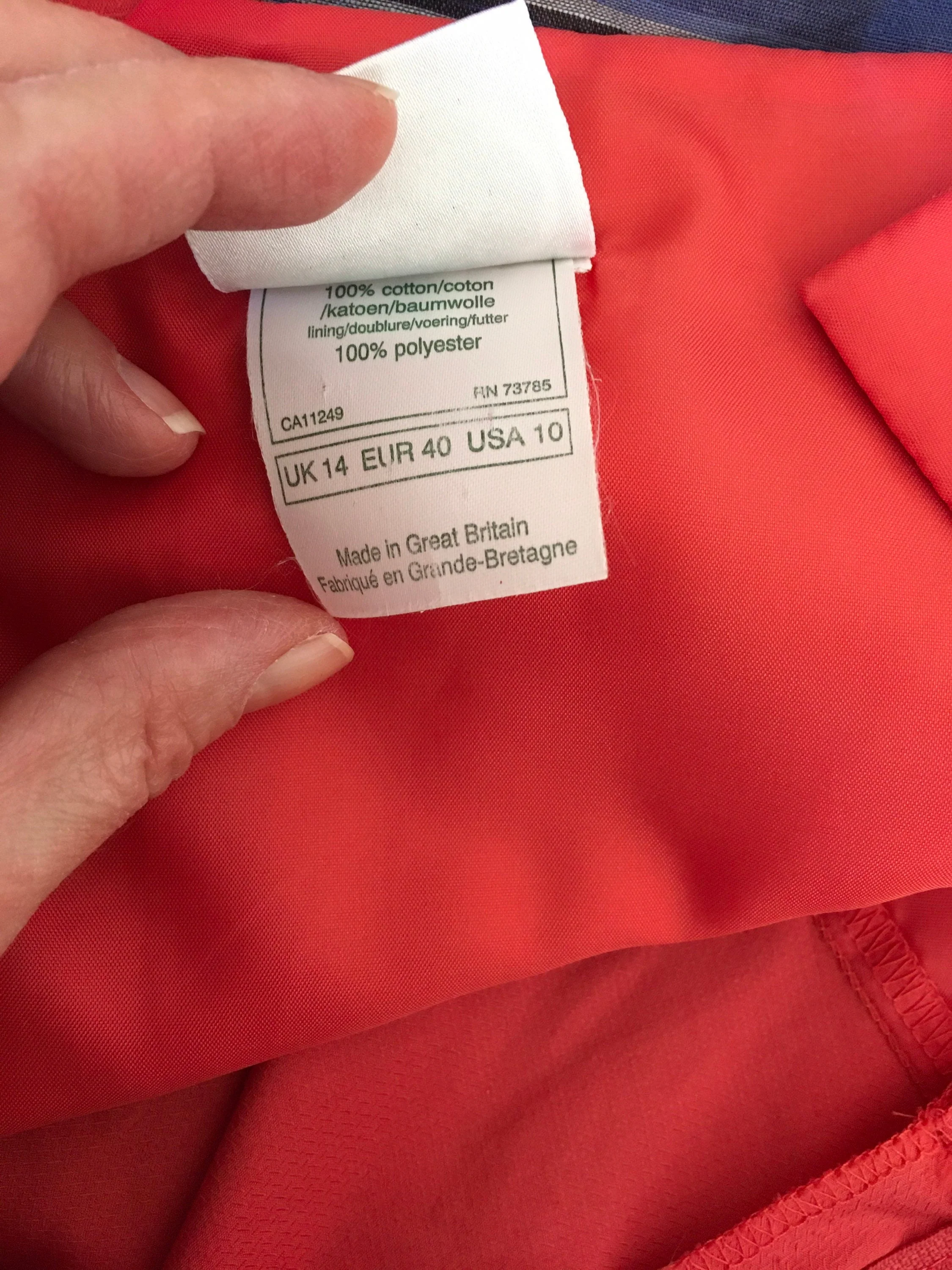 80’s Coral Summer Full Skirt Dress by Laura Ashley - Image 7