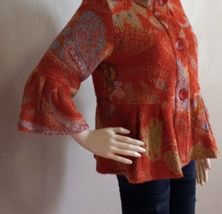 80’s Gorgeous Style Polyester Rayon Jacket by Damee, Inc. - Image 3