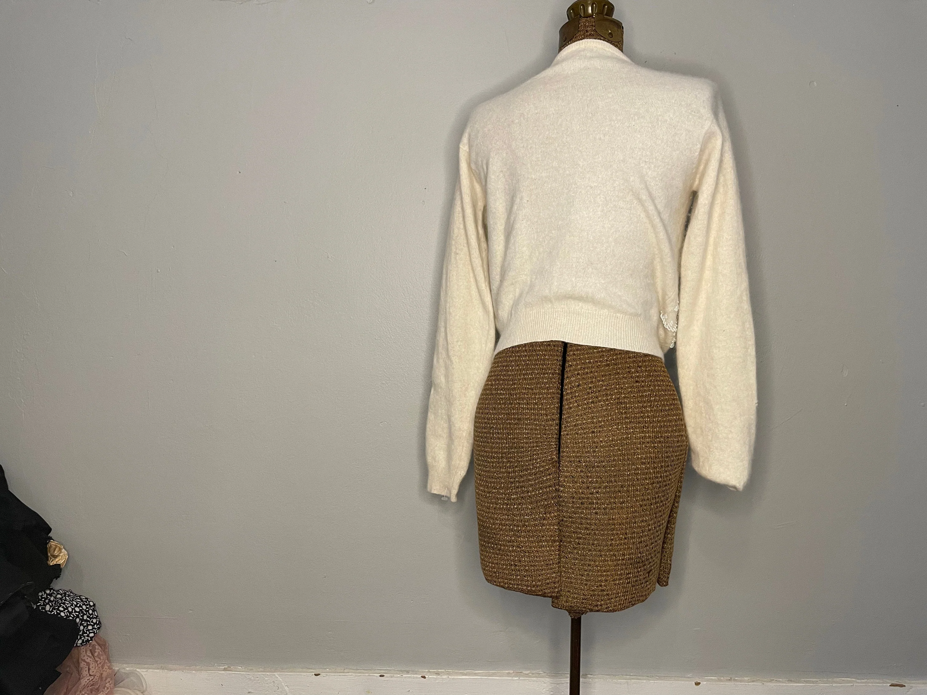 80s-00s Beaded Airport Cardigan - Image 3