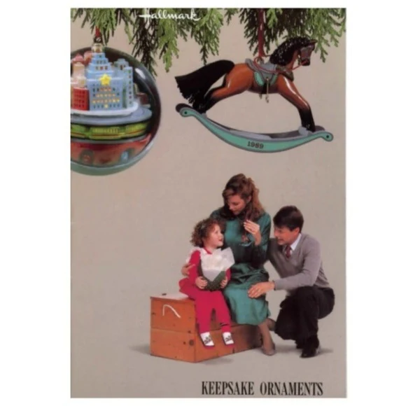 80s 1989 Morning Of Wonder Plate Christmas Ornament By Hallmark - Image 4