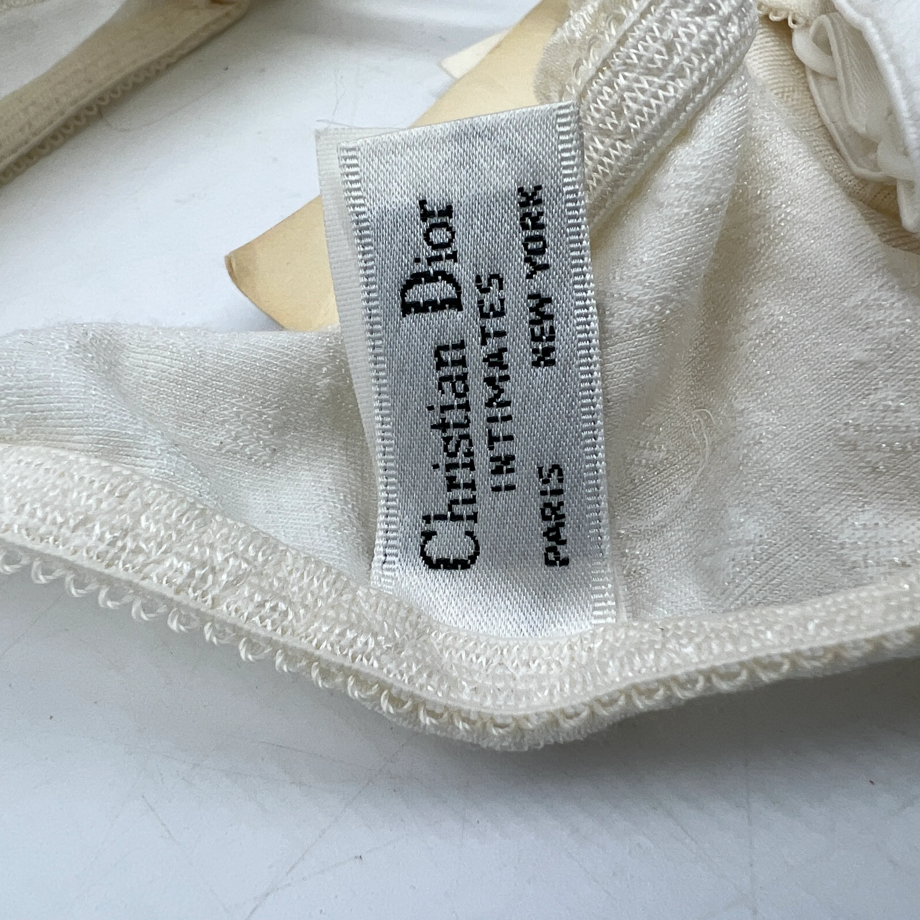 80s 34b Racerback Bra Deadstock By Christian Dior - Image 6