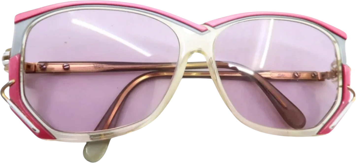 80s 80s Cazal Sunglasses Pink, Made In Germany By Cazal - Image 2