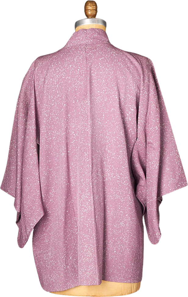 80s Purple Haori Robe - Image 2