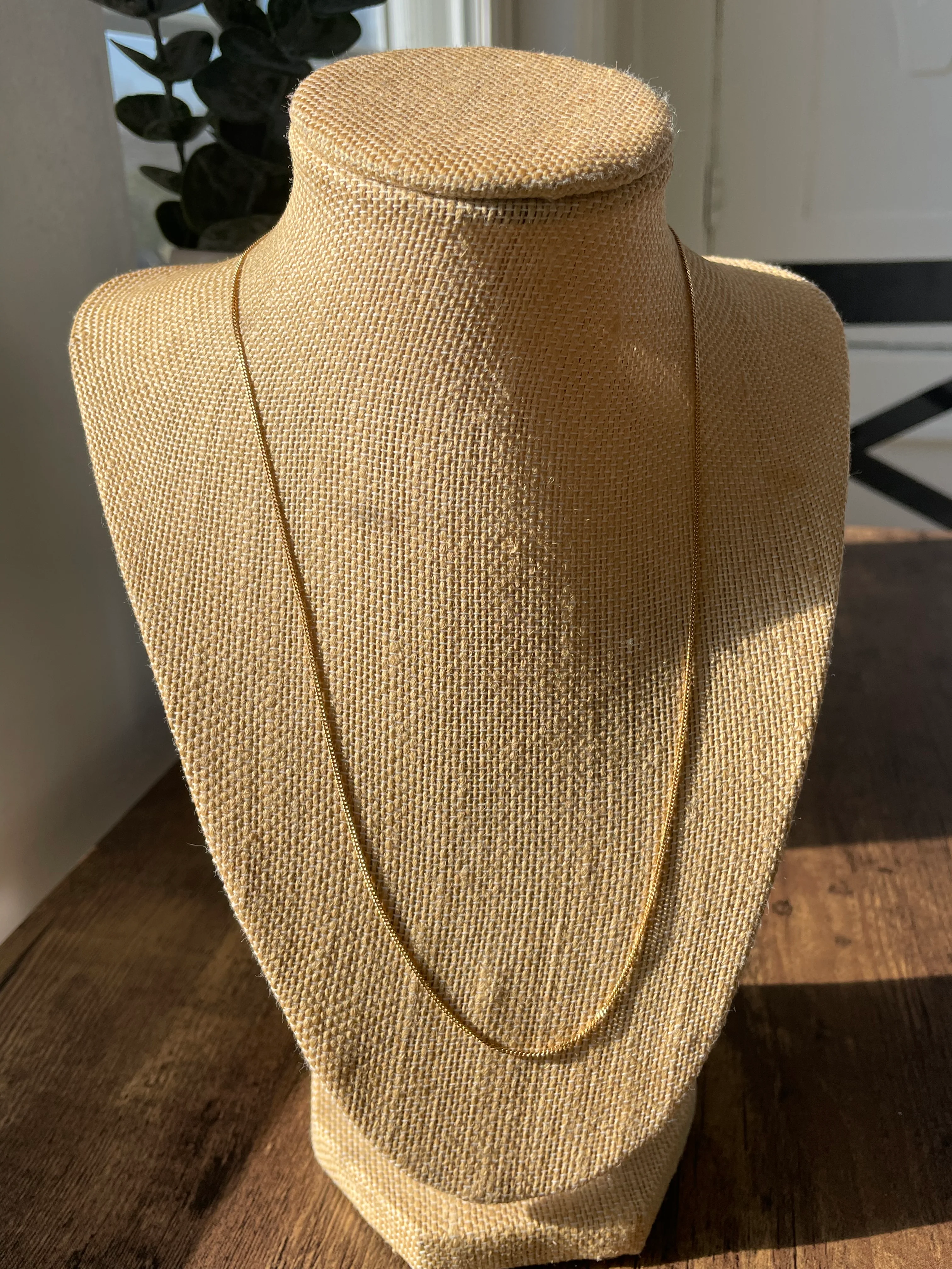 80s/90s 18k Gold Chain - Image 11