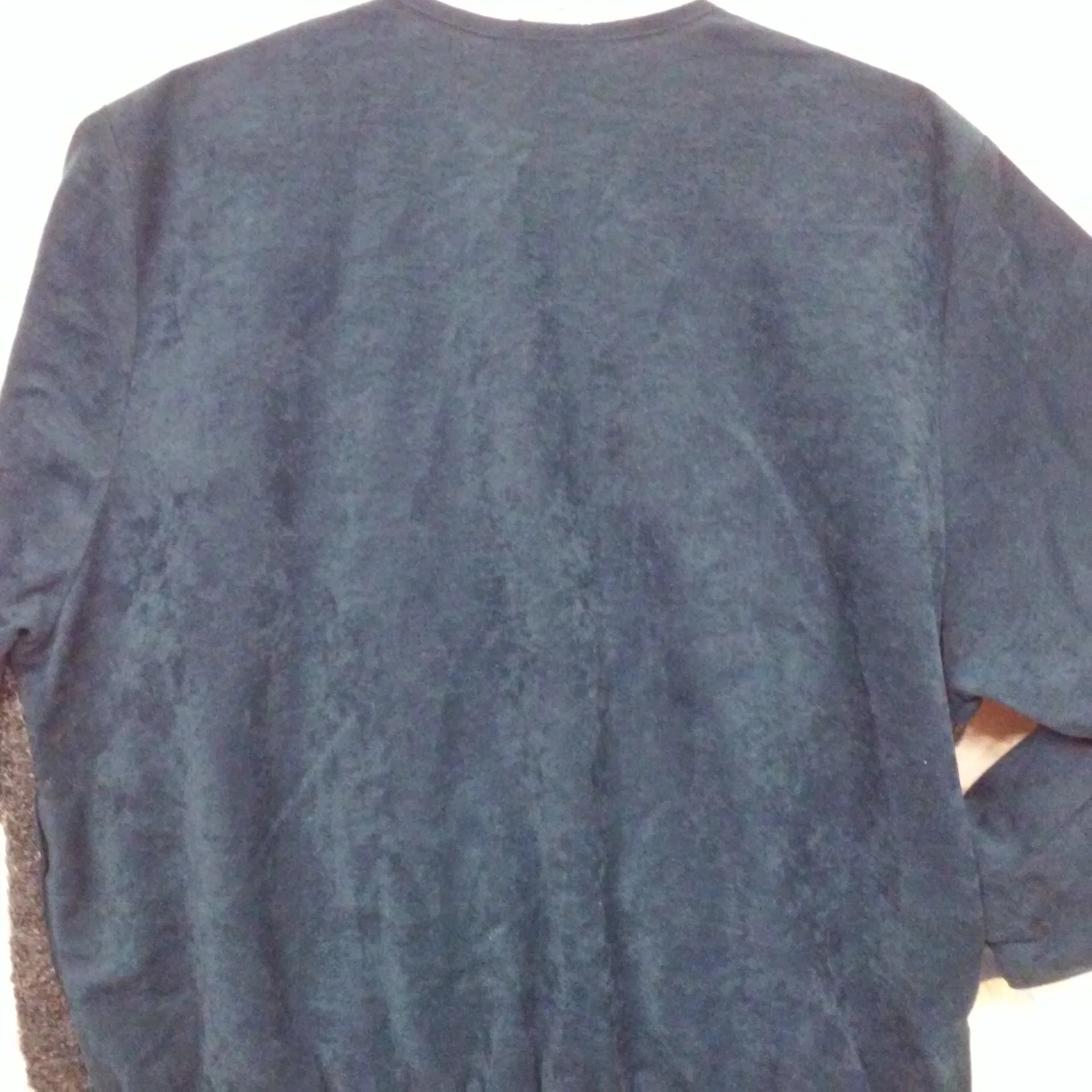 80s/90s 2pc Knitwear Cardigan Tracksuit Jacket Pant Teal By G.w. - a Division of Graff Made In Usa - Image 11