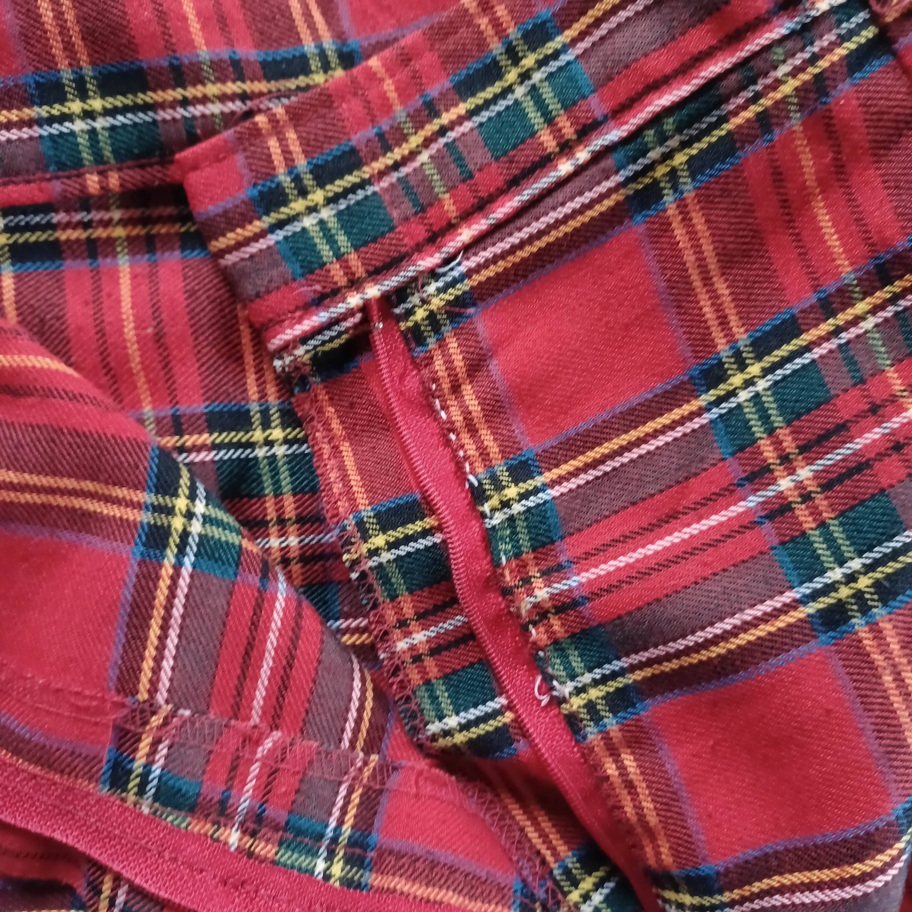 80s/90s 3 Piece Plaid Blazer Skirt Trousers Suit Set-tall By Stone Harbor by Maverick - Image 11