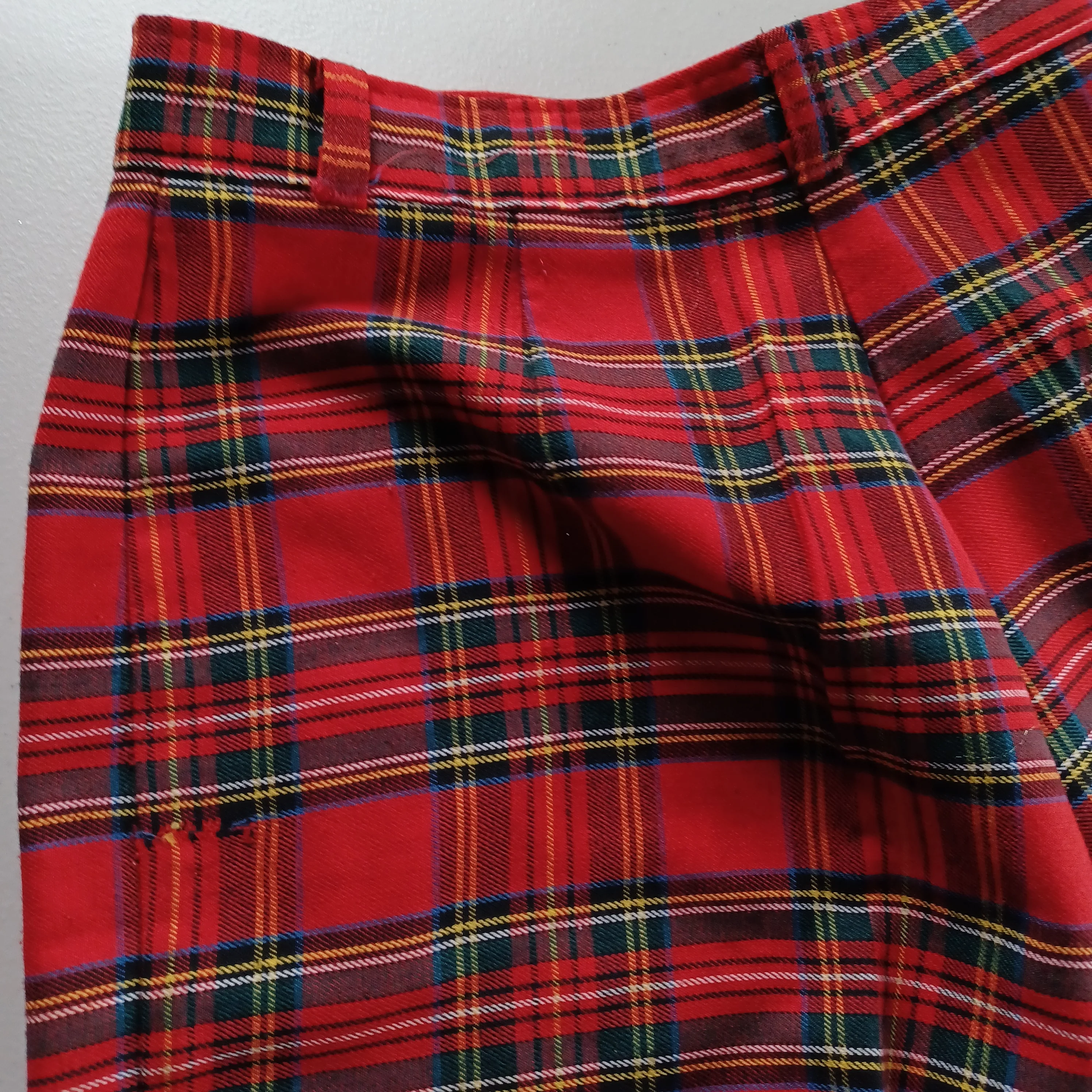 80s/90s 3 Piece Plaid Blazer Skirt Trousers Suit Set-tall By Stone Harbor by Maverick - Image 12