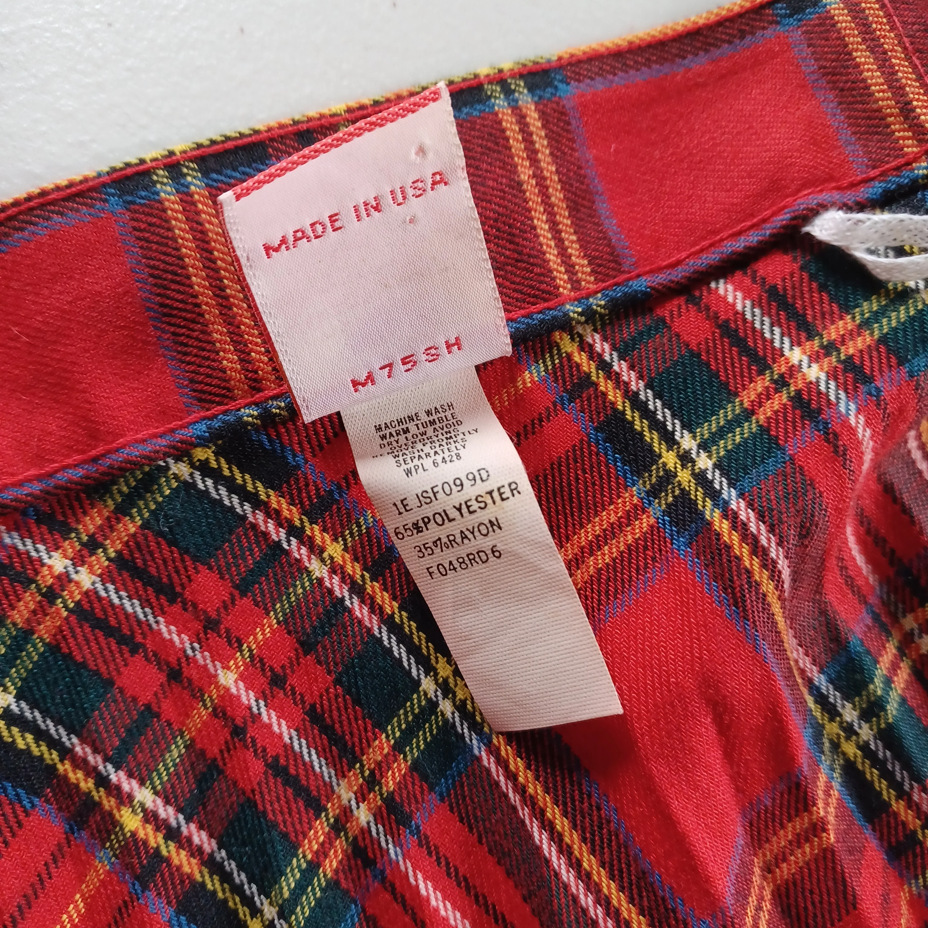 80s/90s 3 Piece Plaid Blazer Skirt Trousers Suit Set-tall By Stone Harbor by Maverick - Image 9