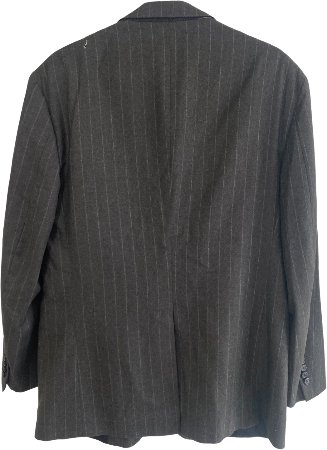 80s/90s 42r Wool/cashmere Blazer Sports Jacket Pinstripe By Polo Ralph Lauren - Image 2