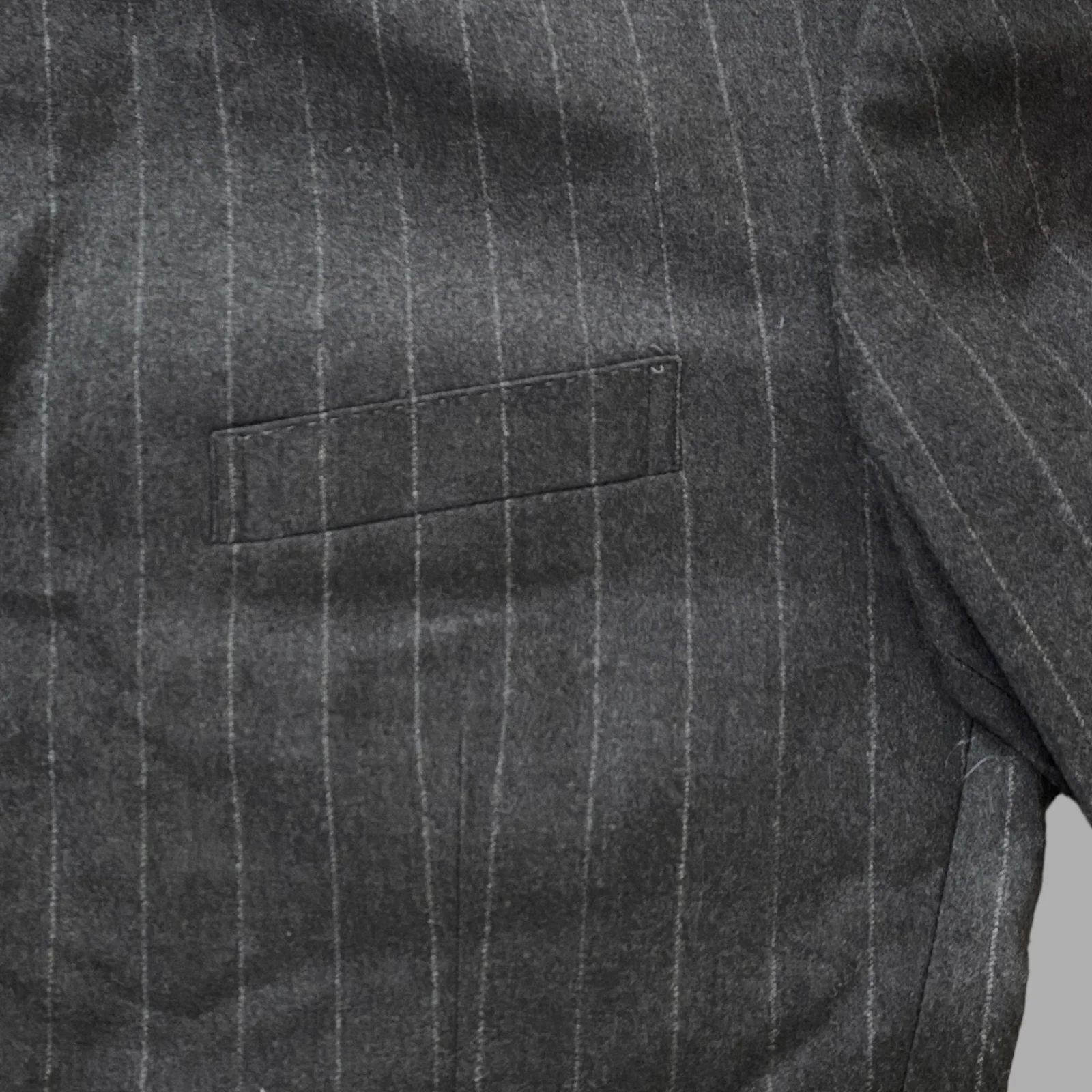 80s/90s 42r Wool/cashmere Blazer Sports Jacket Pinstripe By Polo Ralph Lauren - Image 9
