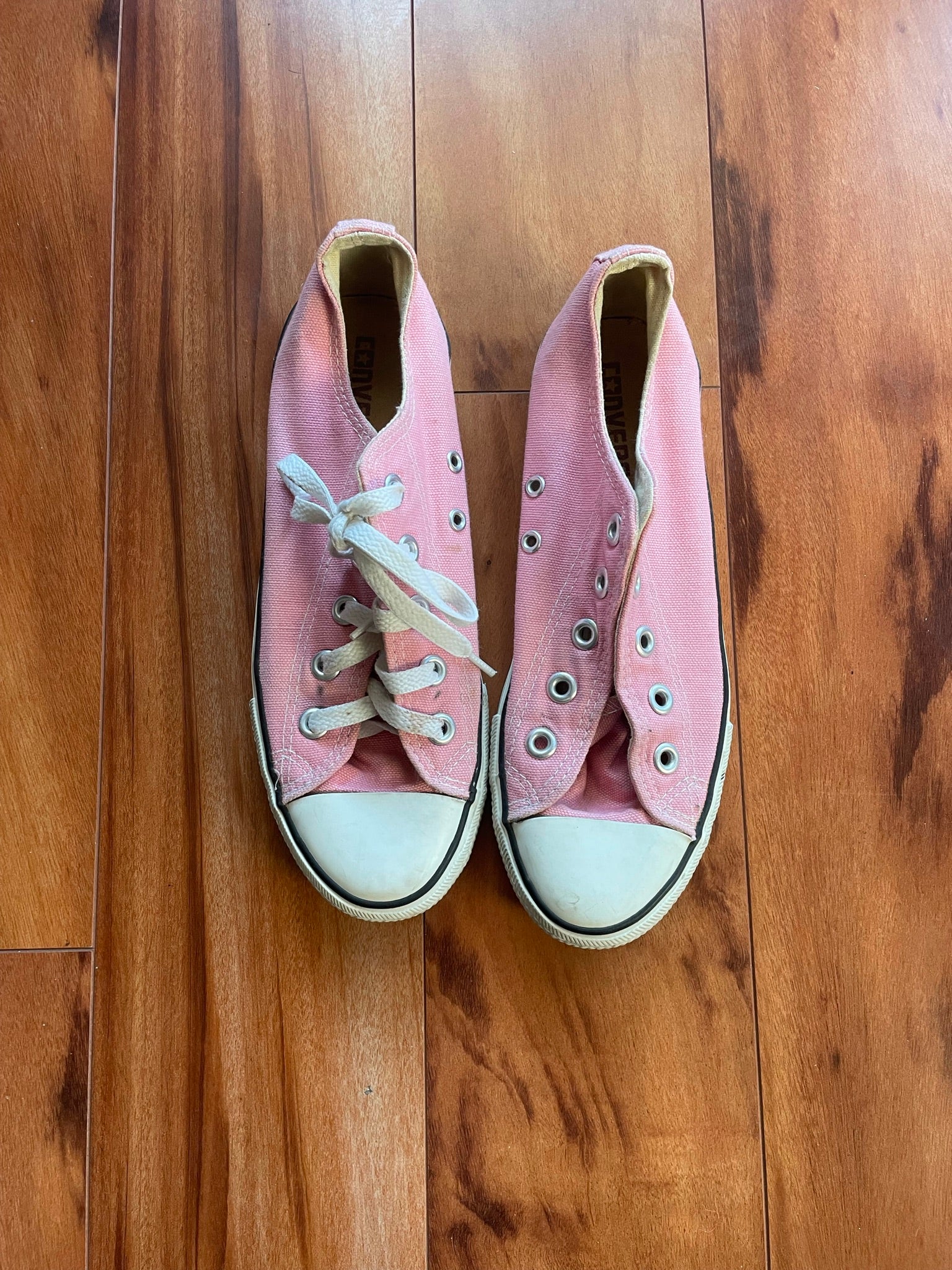 80s/90s Pink Vintage Chuck Taylor Sneakers By Converse - Image 7