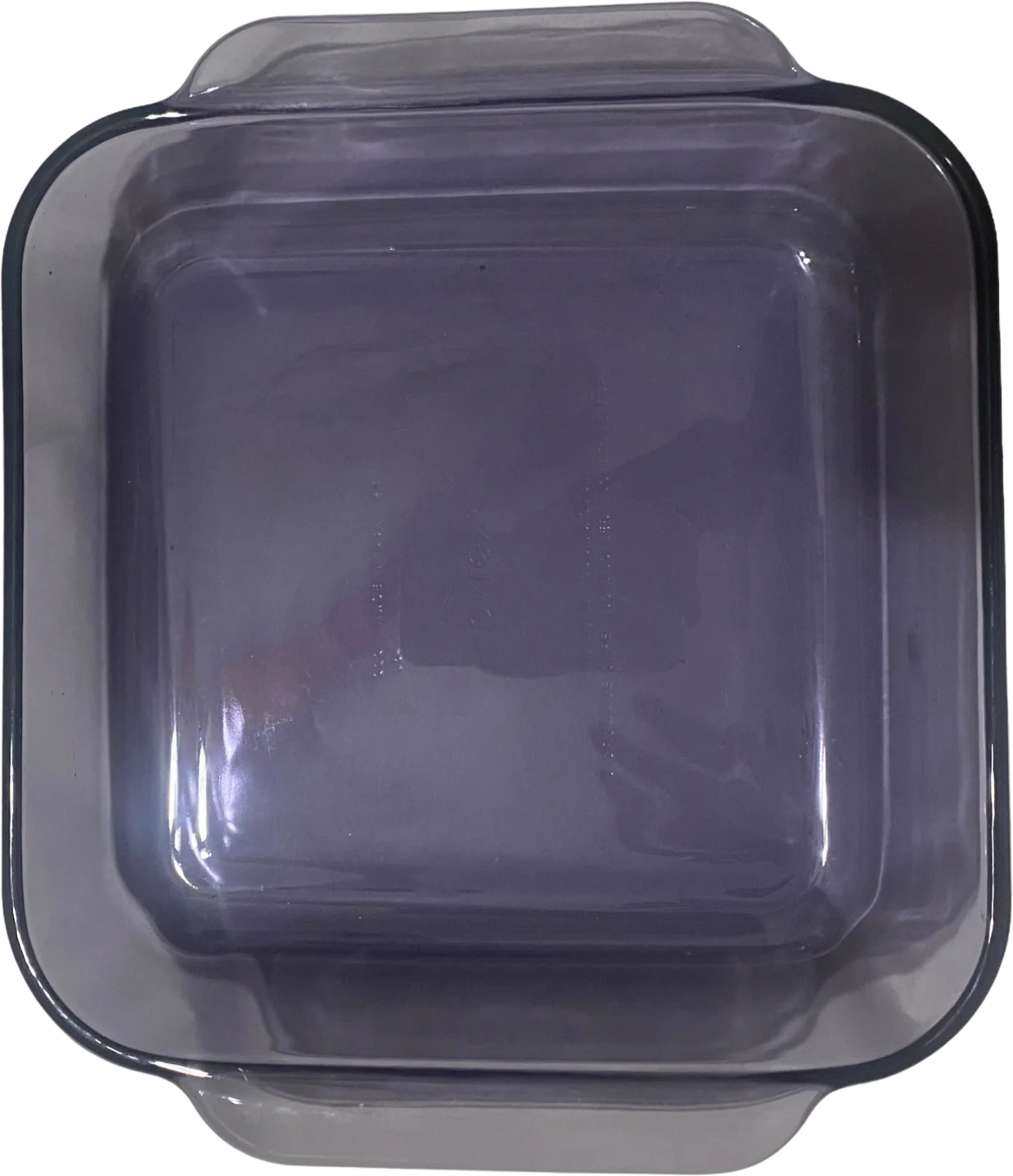 80s/90s Amethyst Purple 222 Square Casserole Dish 2 Qt By Pyrex - Image 2