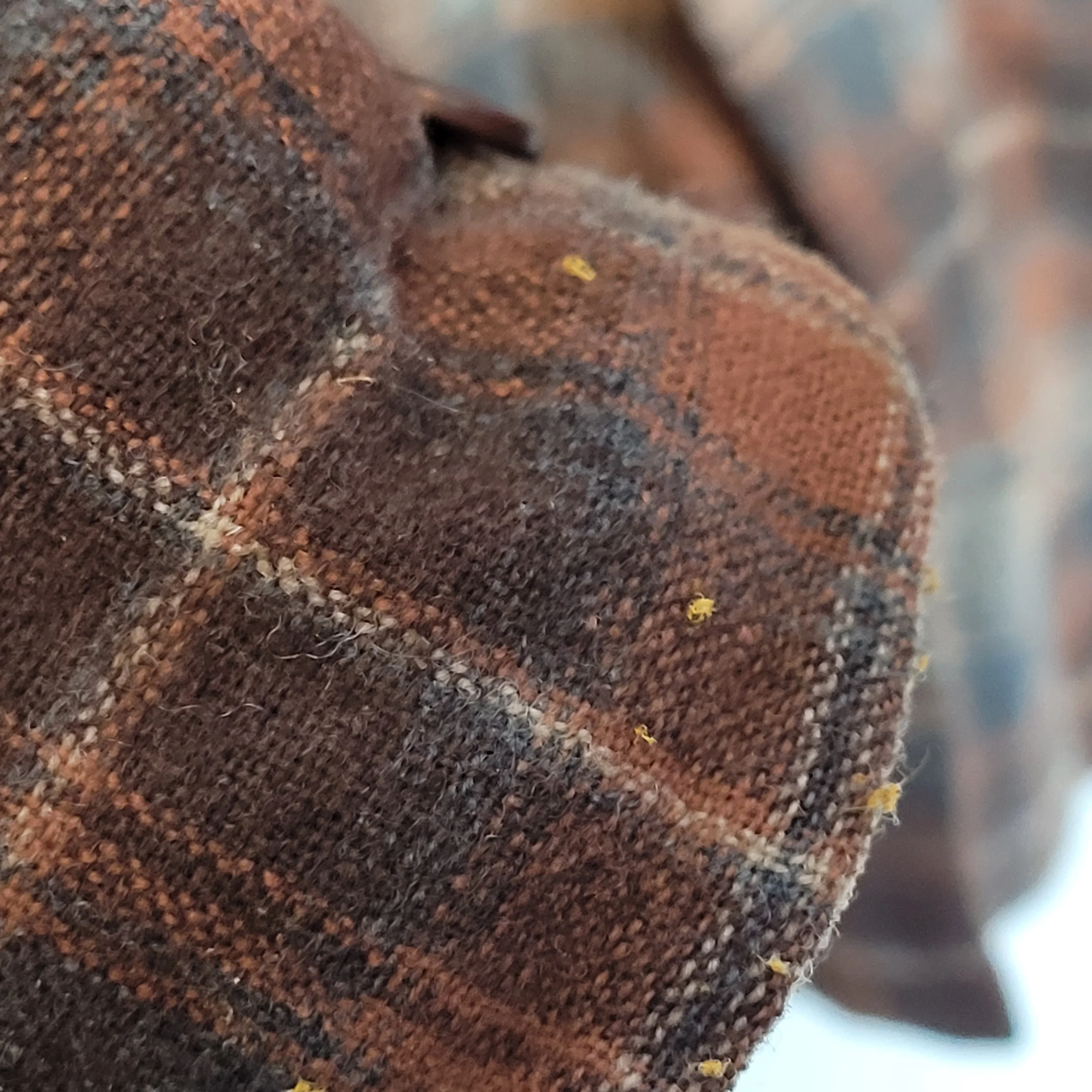 80s/90s Board Shirt Brown Adult Sm Original Inspection Tag By Pendleton - Image 8