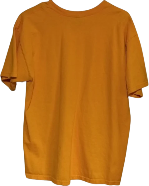 80s/90s Bright Yellow Cotton Tee By Mv Sport - Image 2