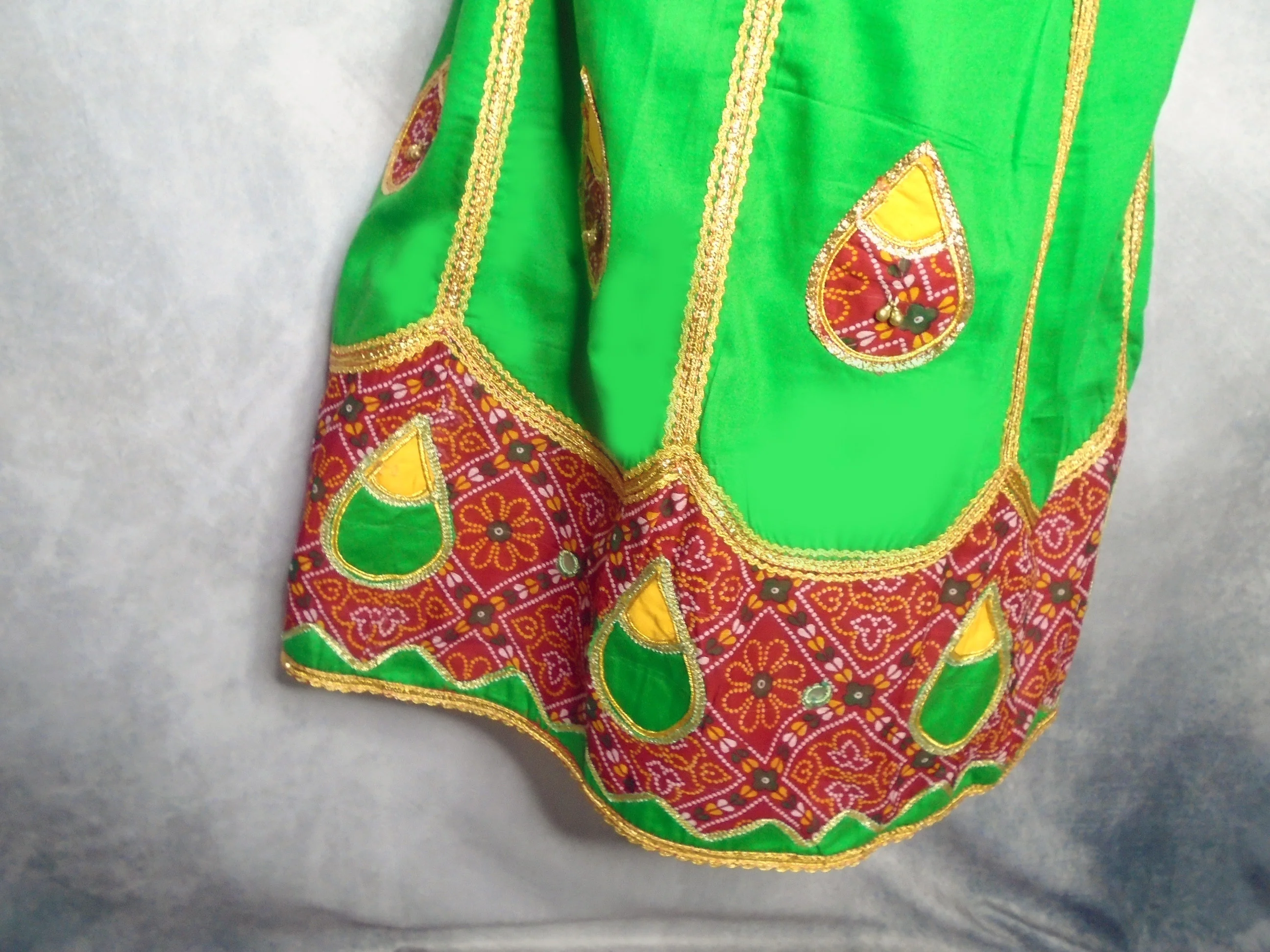 80s/90s Christmas Skirt Holiday Banjara Skirt by Modern Enterprise - Image 7
