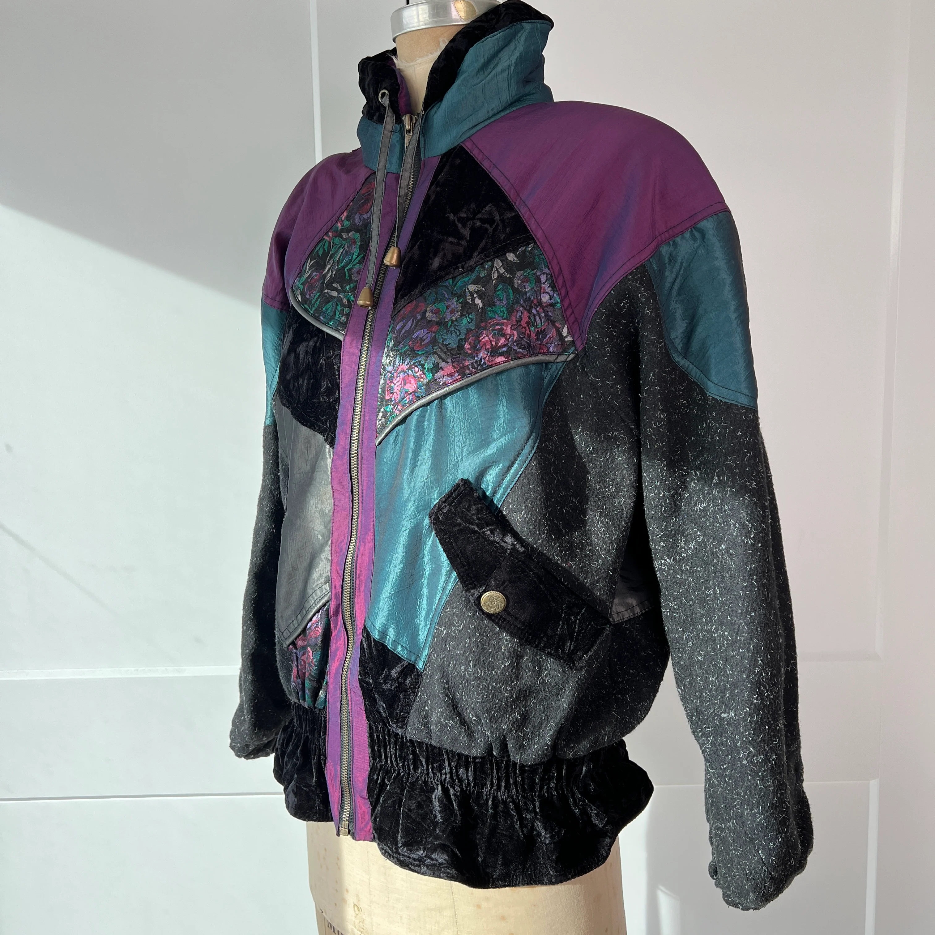 80s/90s Colorblock Retro Ski Jacket - Image 10