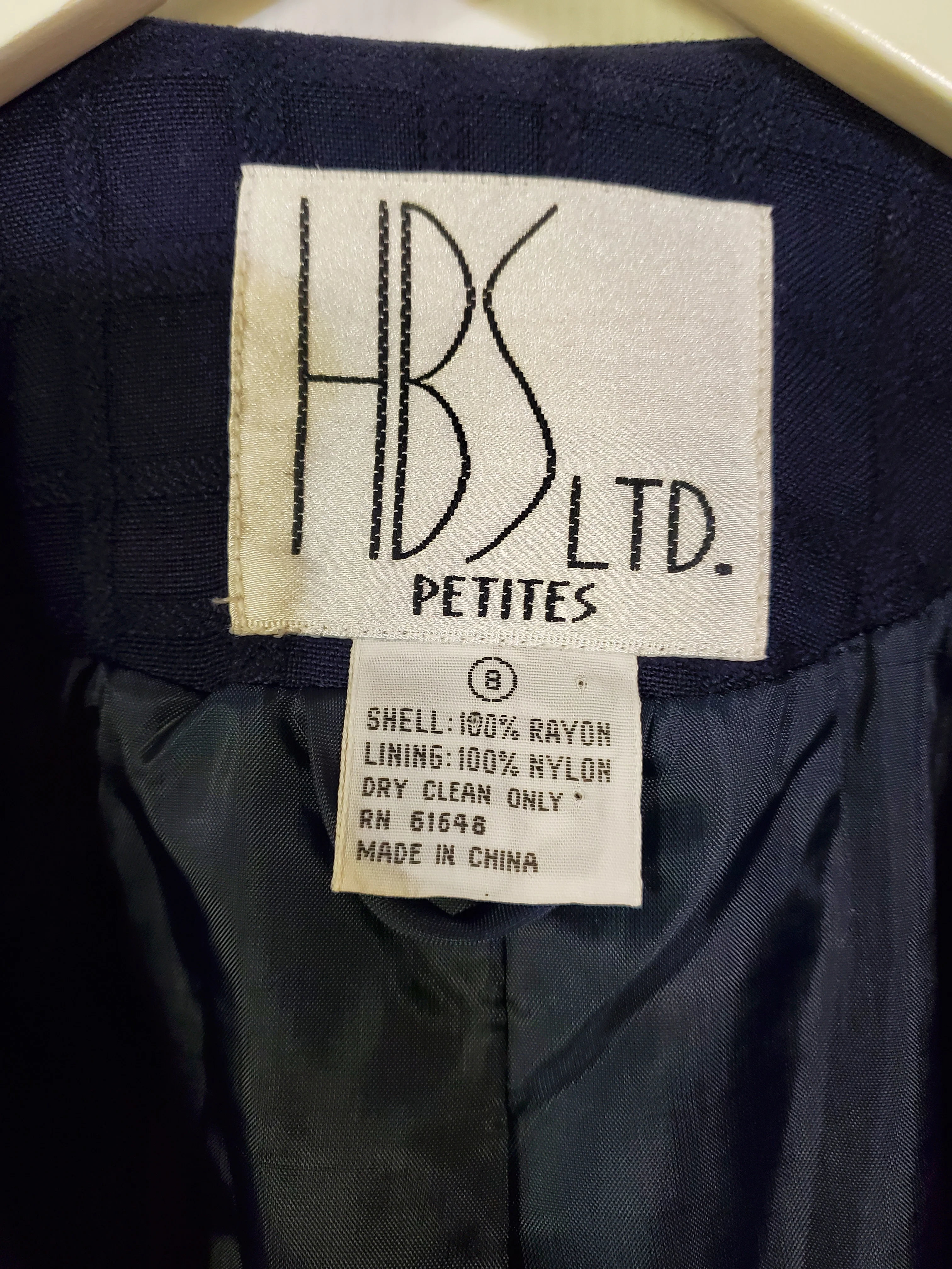 80s/90s Crop Blazer By Hbs Ltd - Image 6