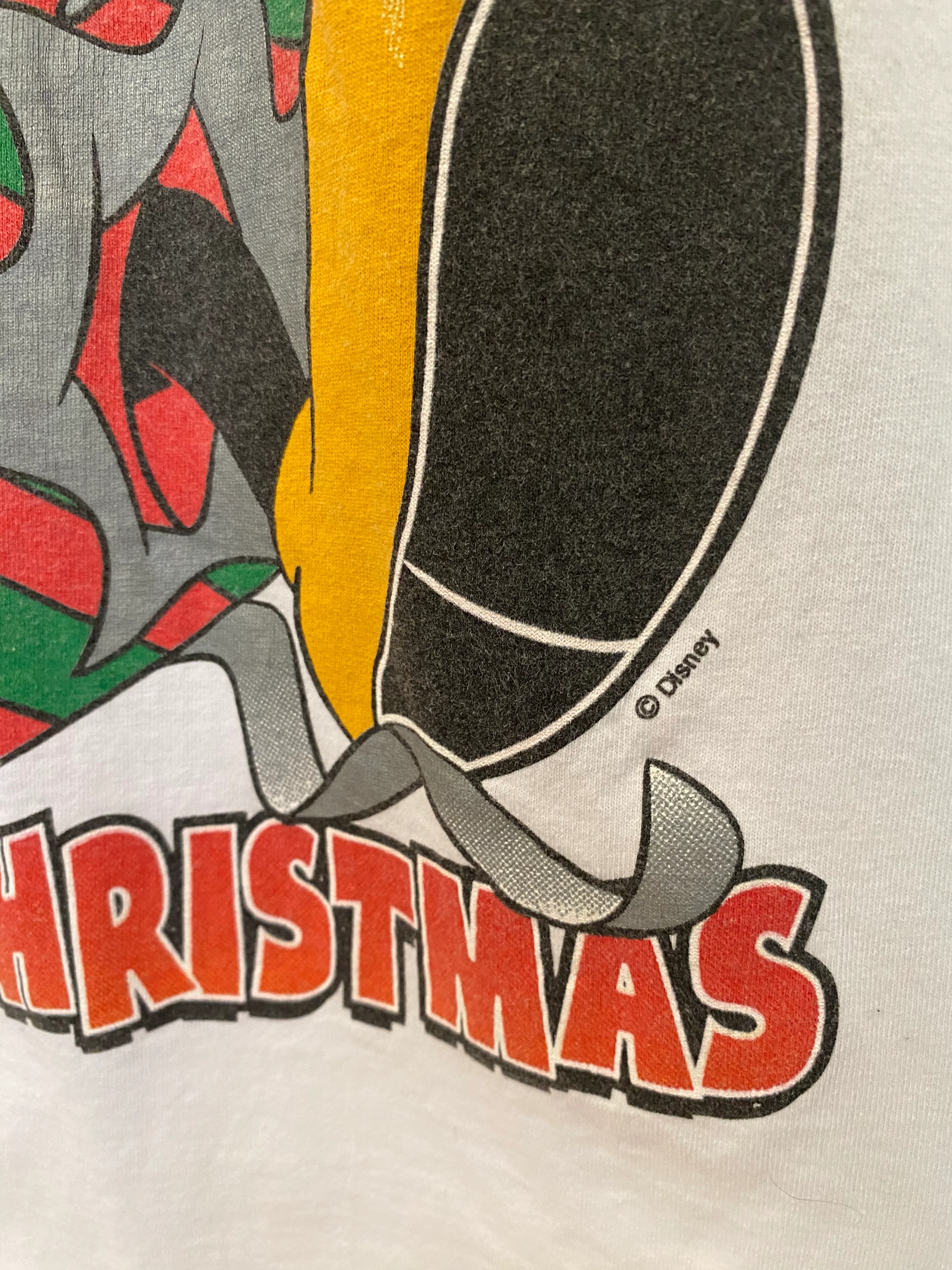 80s/90s Disney Mickey Mouse Merry Christmas San Diego Tee By Sherry's Best - Image 4