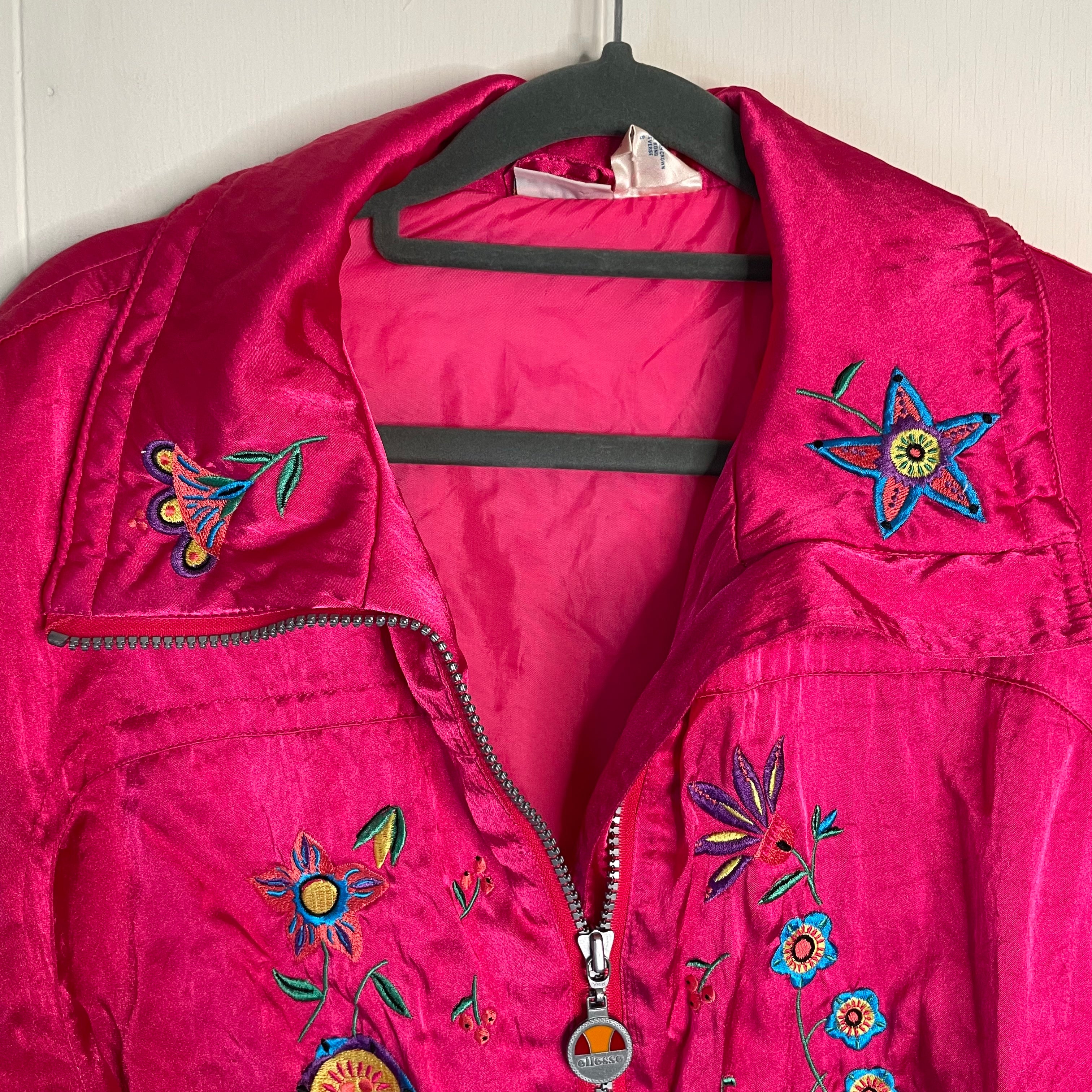 80s/90s Embroidered Skisuit Snowsuit By Ellesee - Image 12