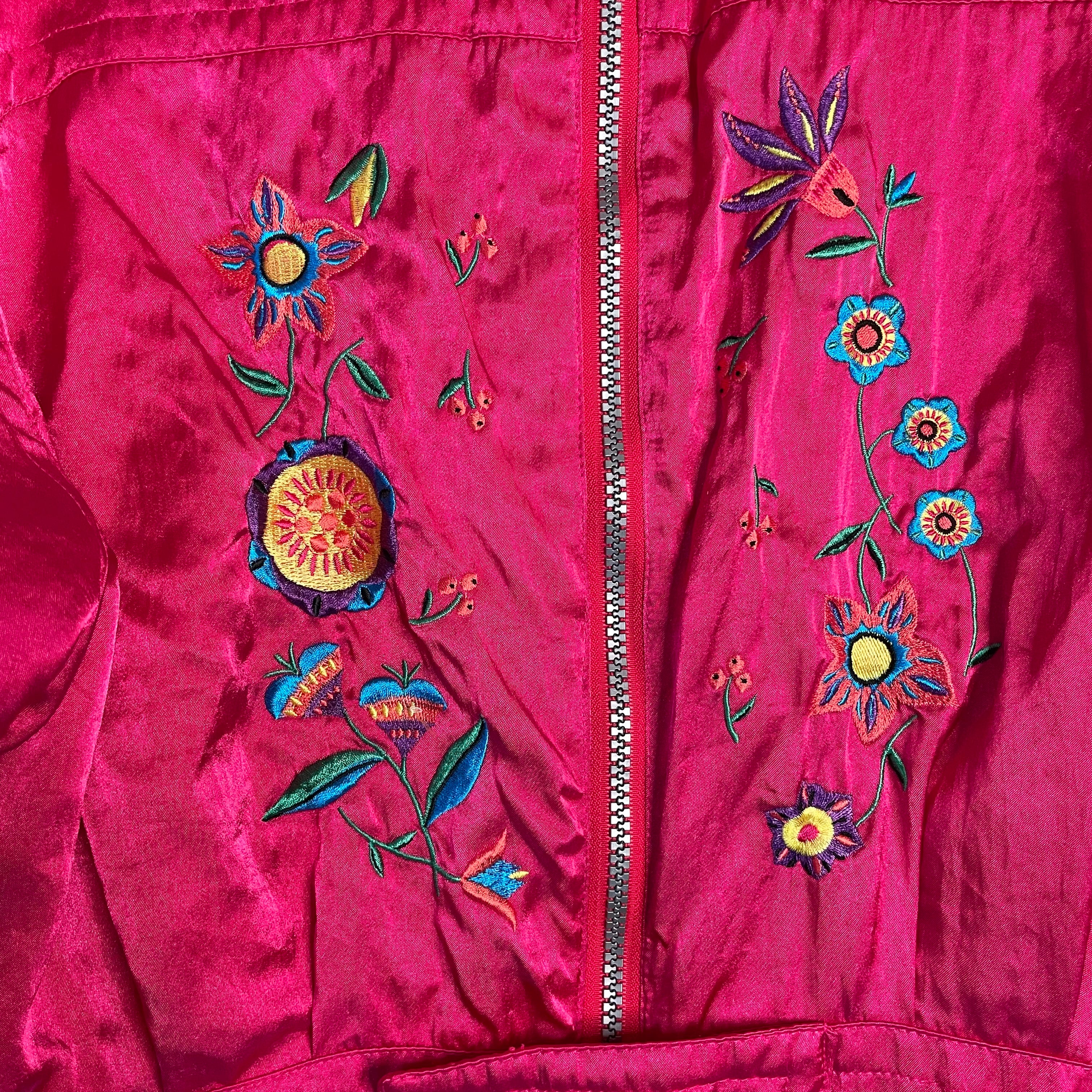 80s/90s Embroidered Skisuit Snowsuit By Ellesee - Image 3