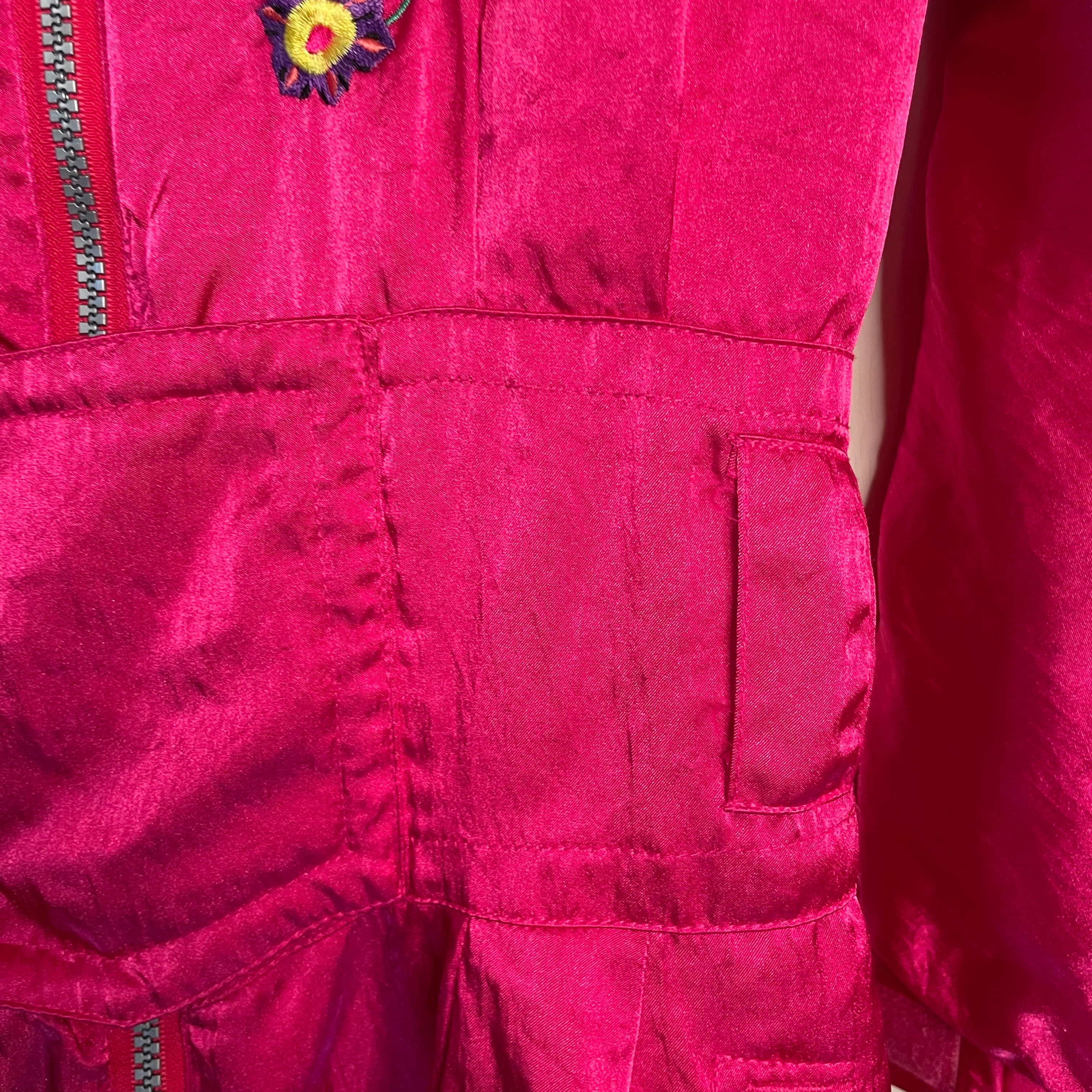 80s/90s Embroidered Skisuit Snowsuit By Ellesee - Image 5