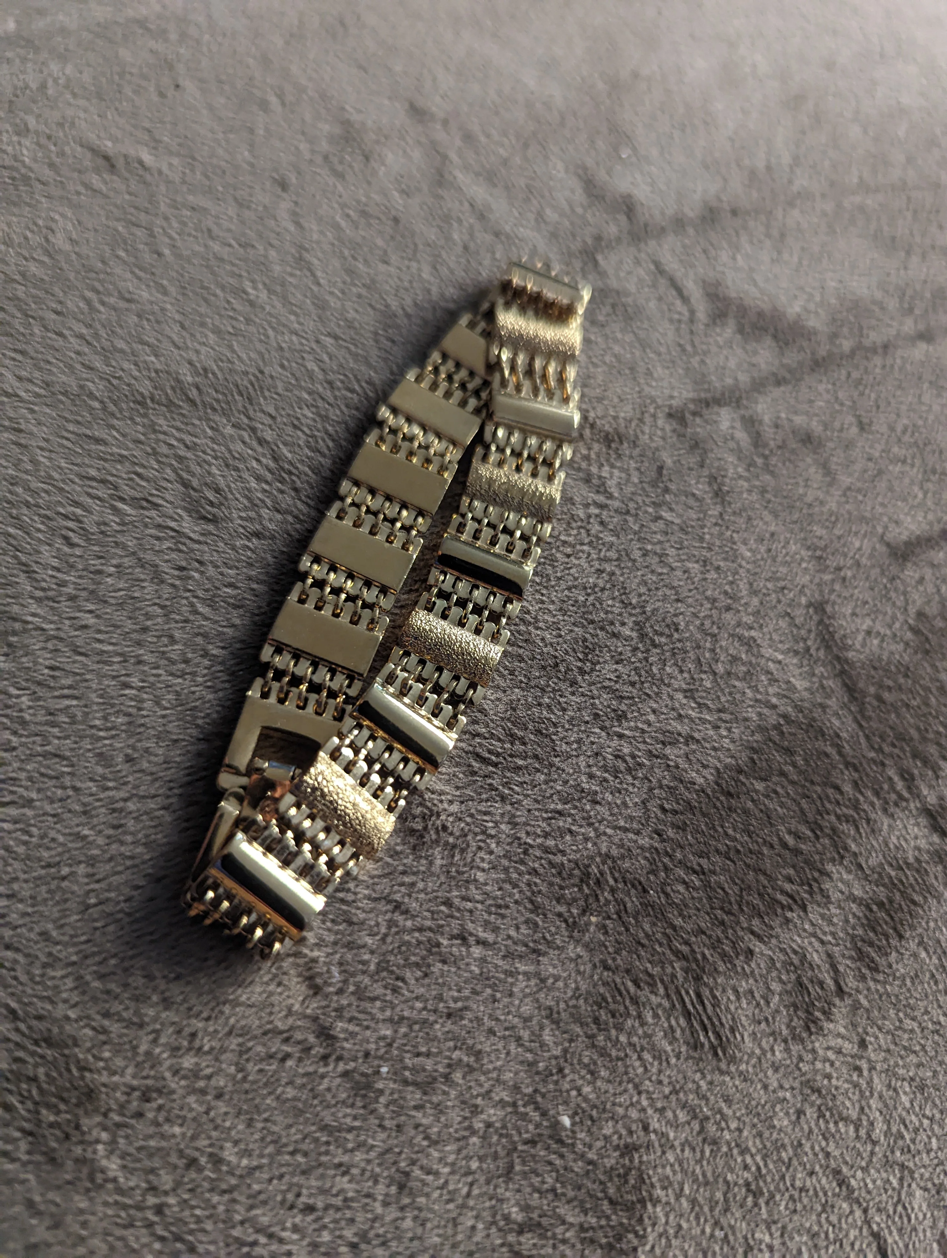 80s/90s Gold Link Bracelet - Image 8
