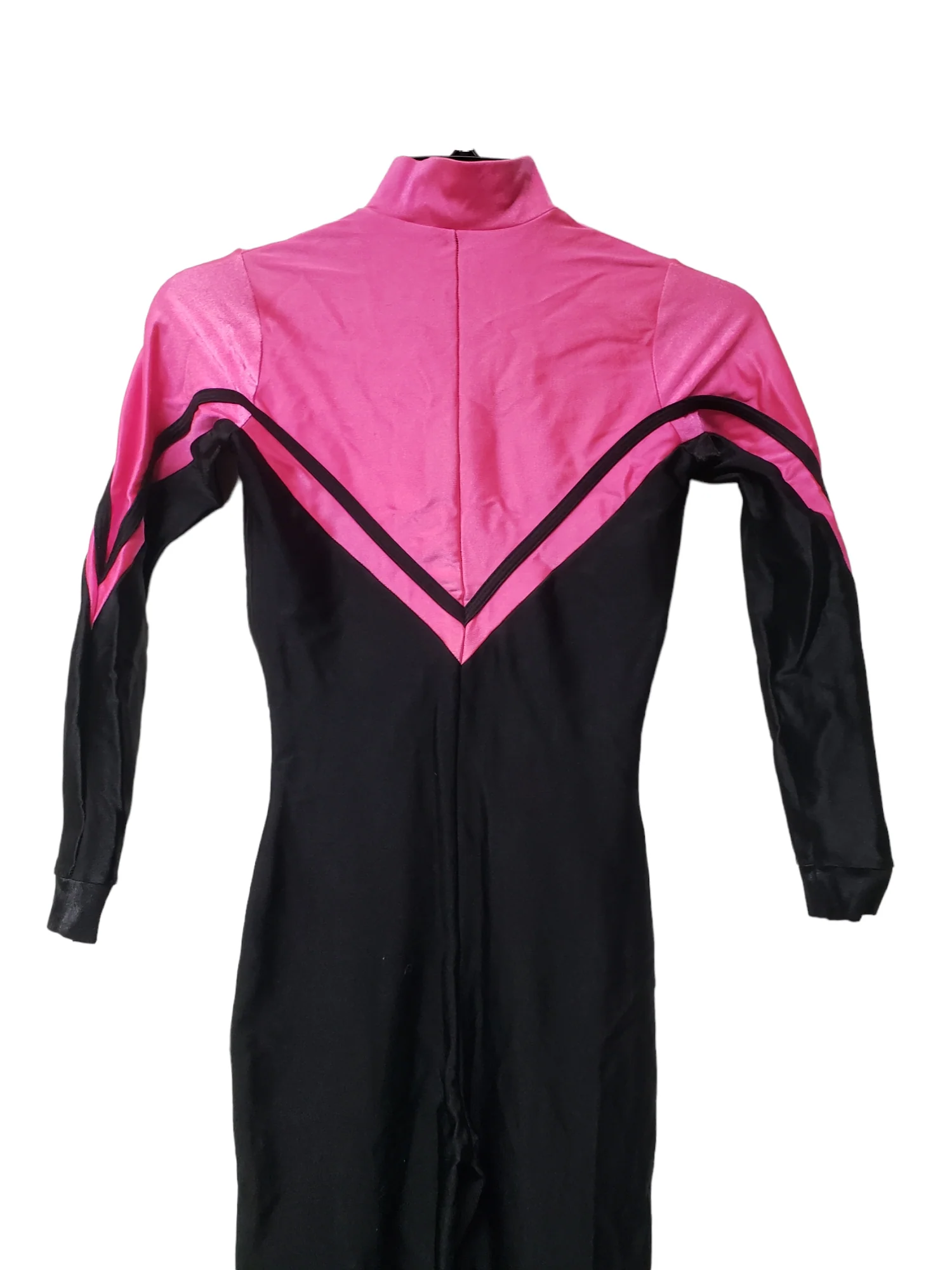 80s/90s Hot Pink And Black Colorblock Wetsuit By Henderson Aquatics - Image 4