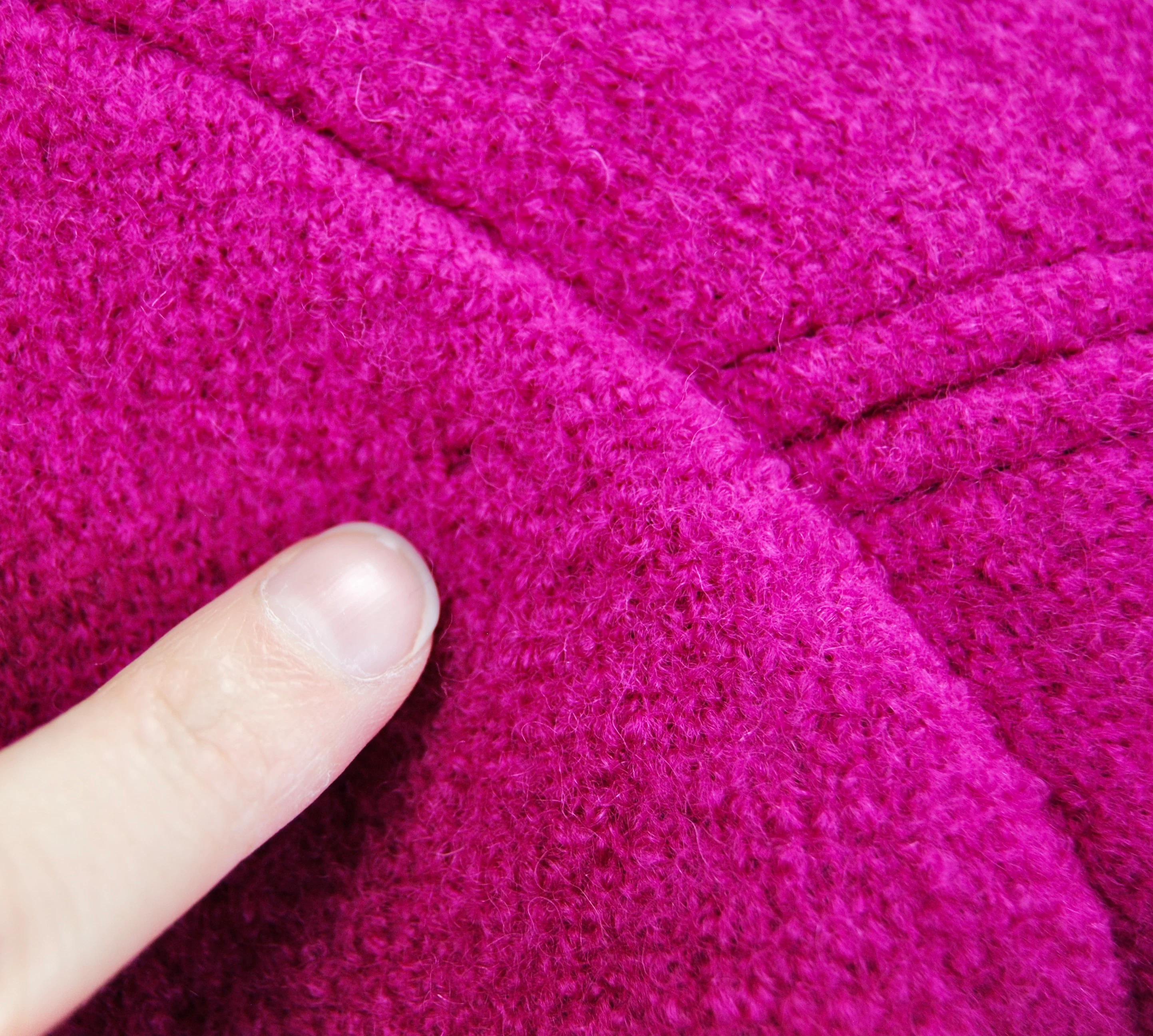 80s/90s Hot Pink Vintage Cardigan By Tally Ho - Image 11