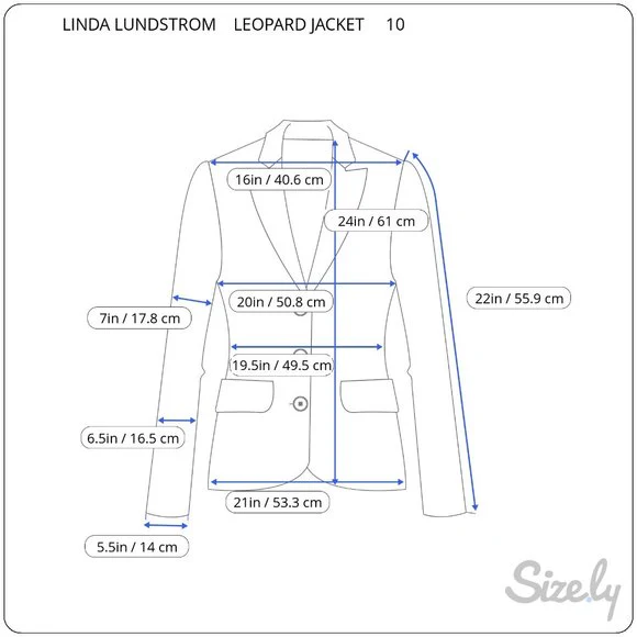 80s/90s Linda Lundstrom Leopard Faux Fur Jacket Size 10 By Linda Lundstrom - Image 11
