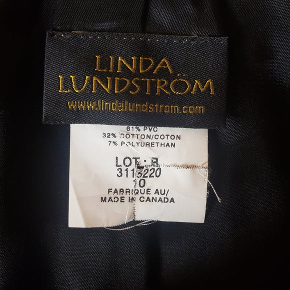 80s/90s Linda Lundstrom Leopard Faux Fur Jacket Size 10 By Linda Lundstrom - Image 9