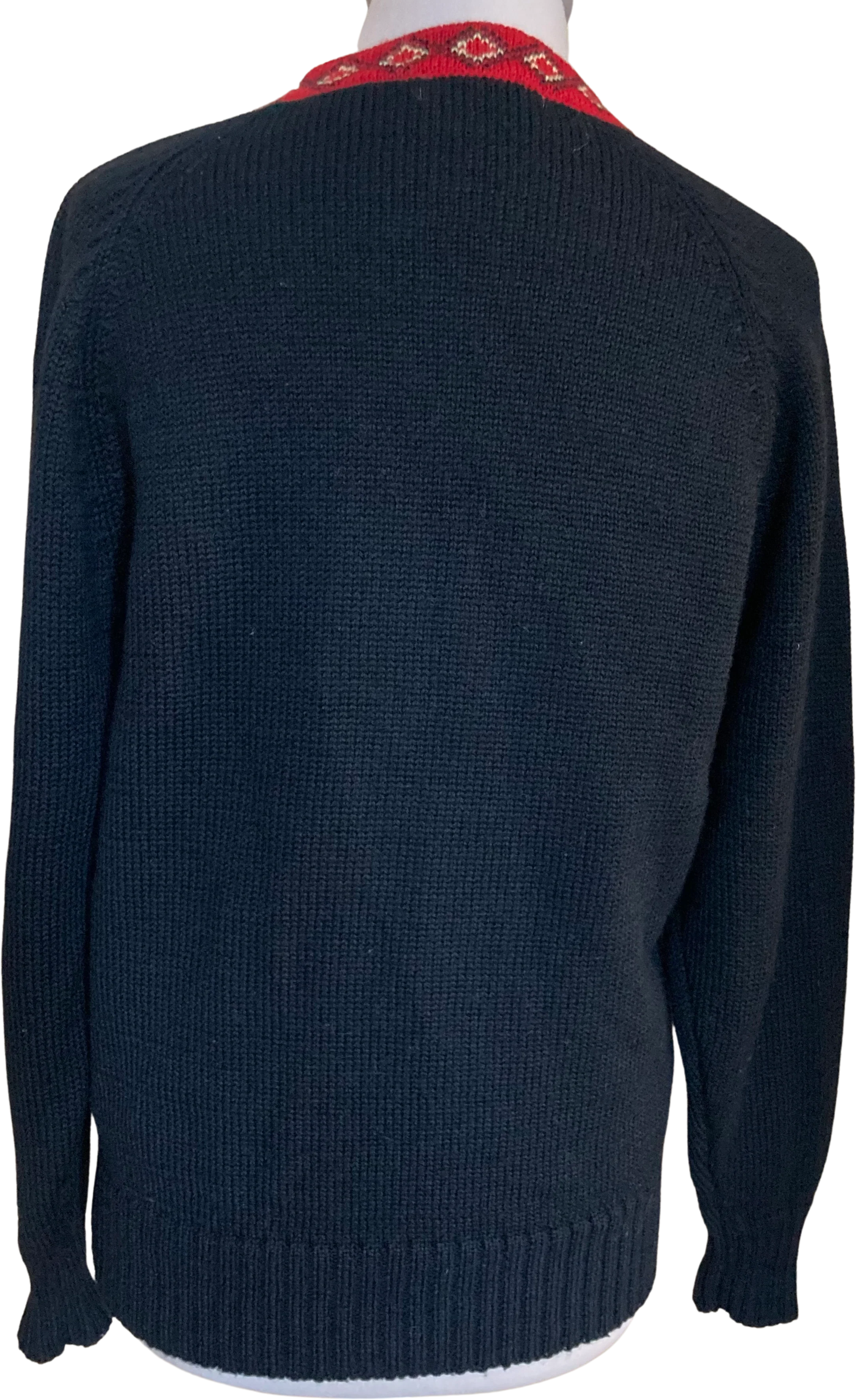 80s/90s Long V-neck Cardigan By Aston - Image 2