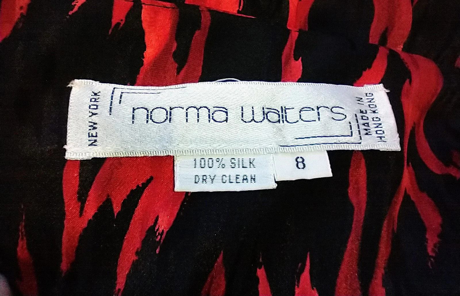 80s/90s Luxury 2pc Jaquard Pleated Silk Ensemble By Norma Waters - Image 4