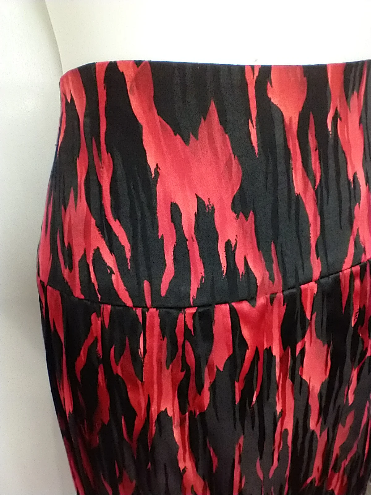 80s/90s Luxury 2pc Jaquard Pleated Silk Ensemble By Norma Waters - Image 5