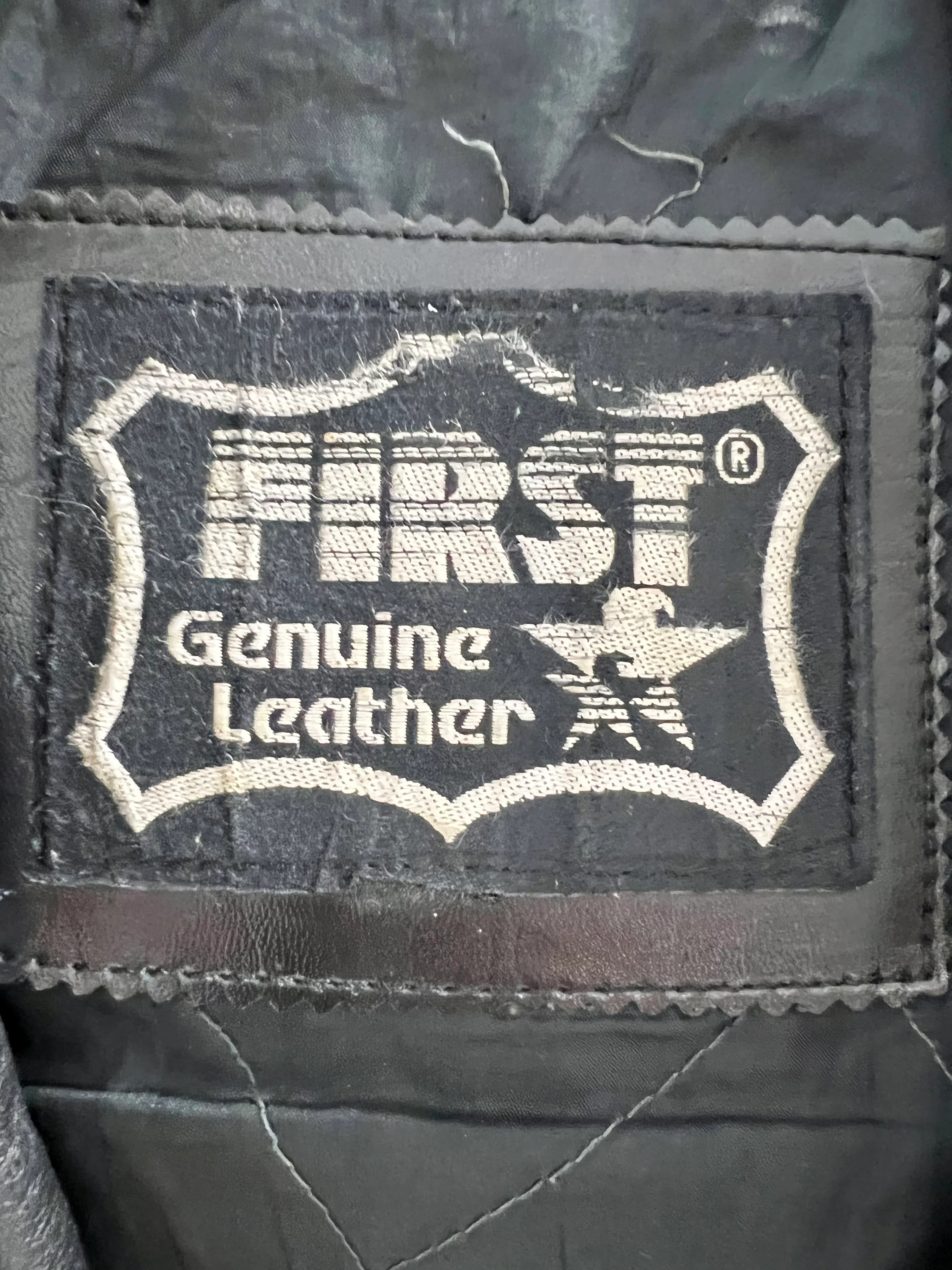 80s/90s Mens Biker Leather Jacket By Unik Leather Apparel - Image 8