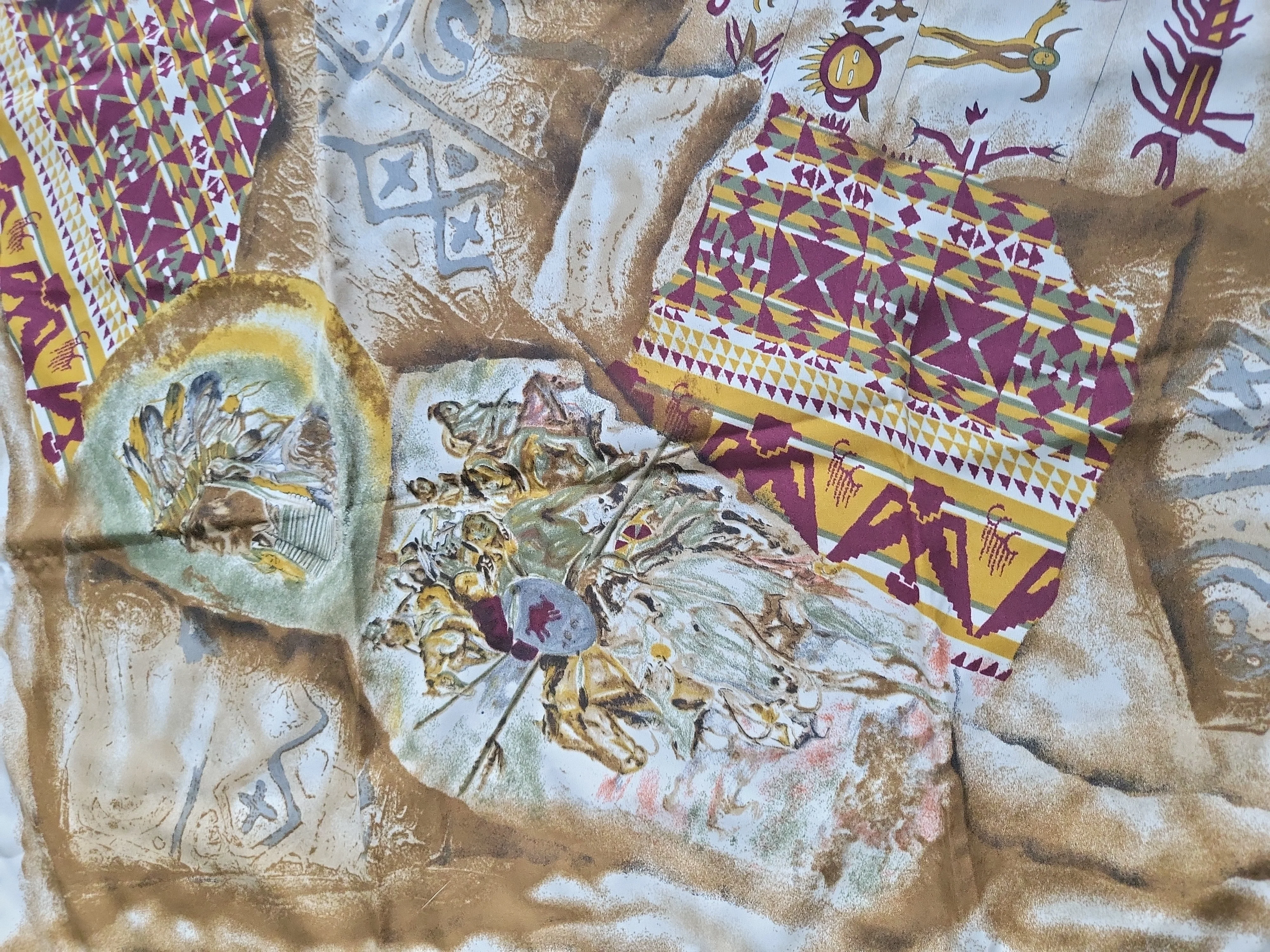 80s/90s multicolor Scarf - Image 10