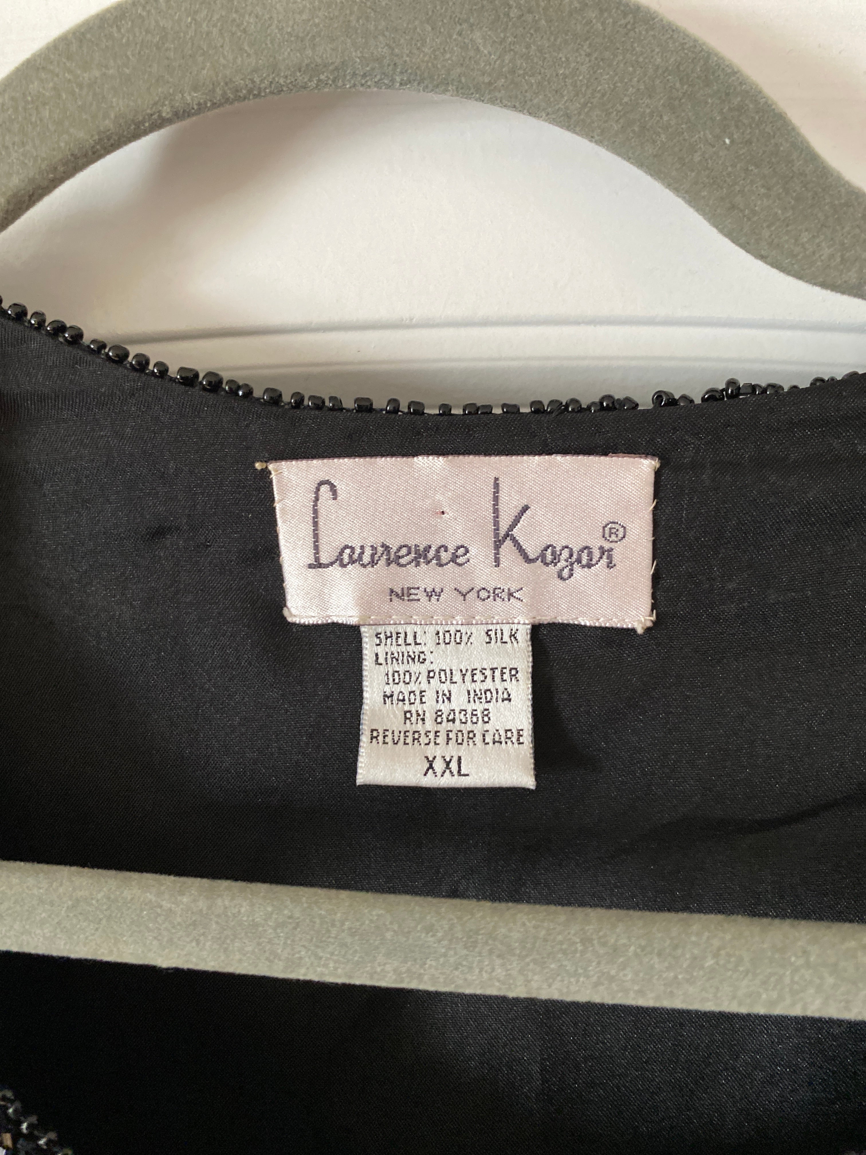 80s/90s Sequin Jacket With Hook Closure By Laurence Kazar - Image 6