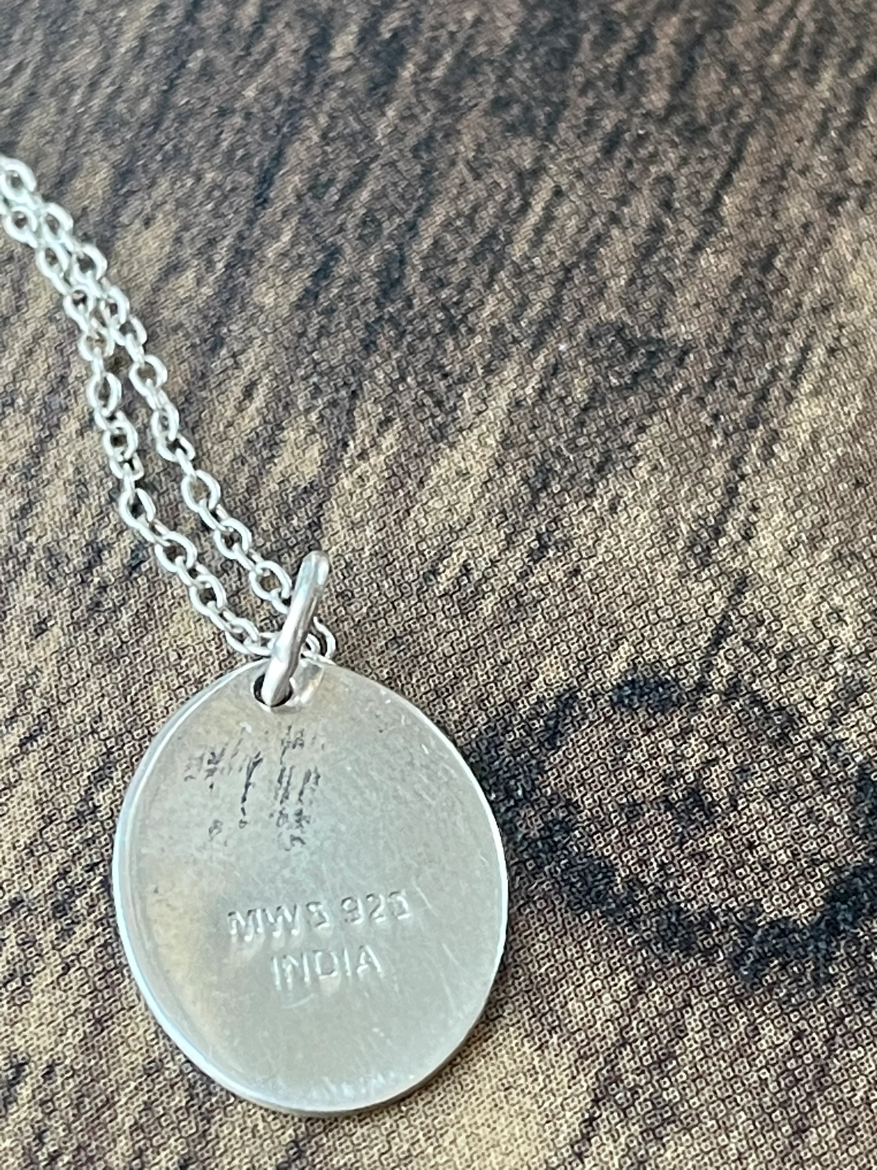 80s/90s Sterling L Initial Necklace - Image 5