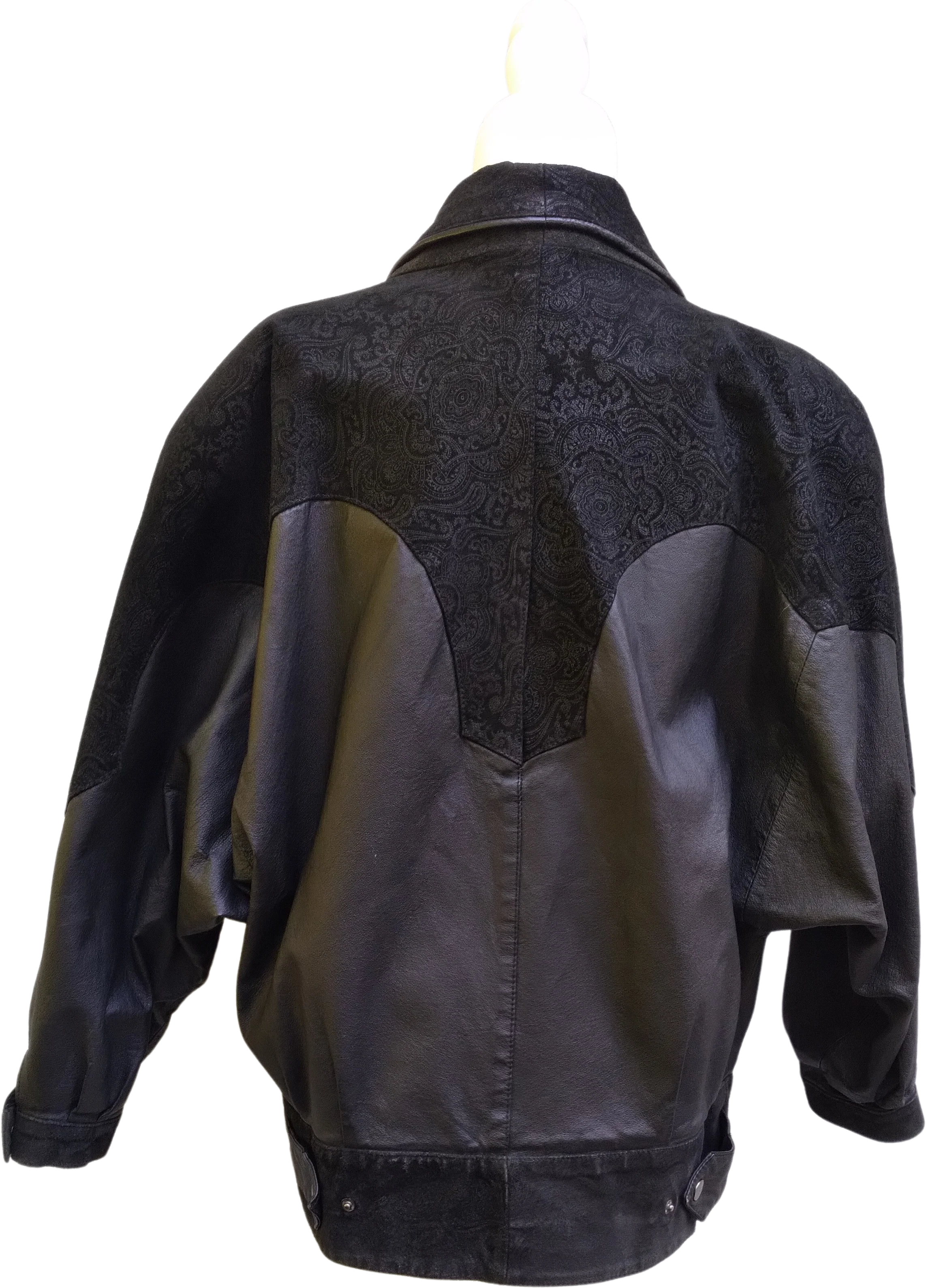 80s/90s Suede And Leather Jacket By BB Dakota - Image 2