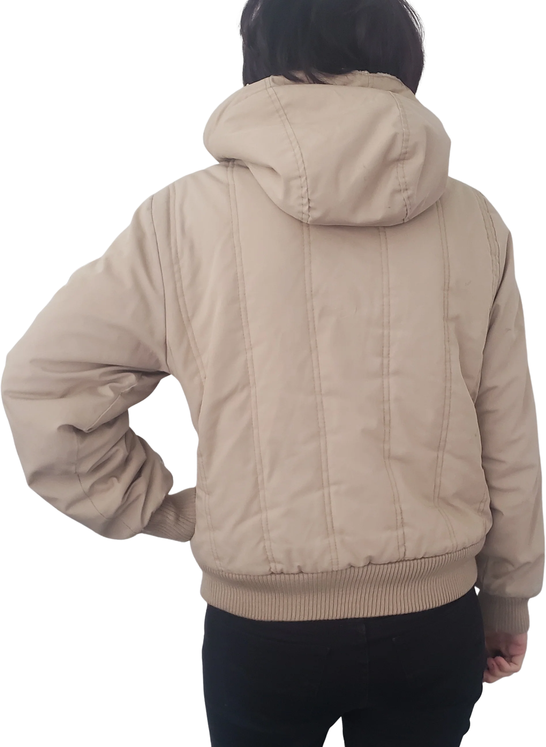 80s/90s Tan Insulated Utility Jacket By Rally - Image 2